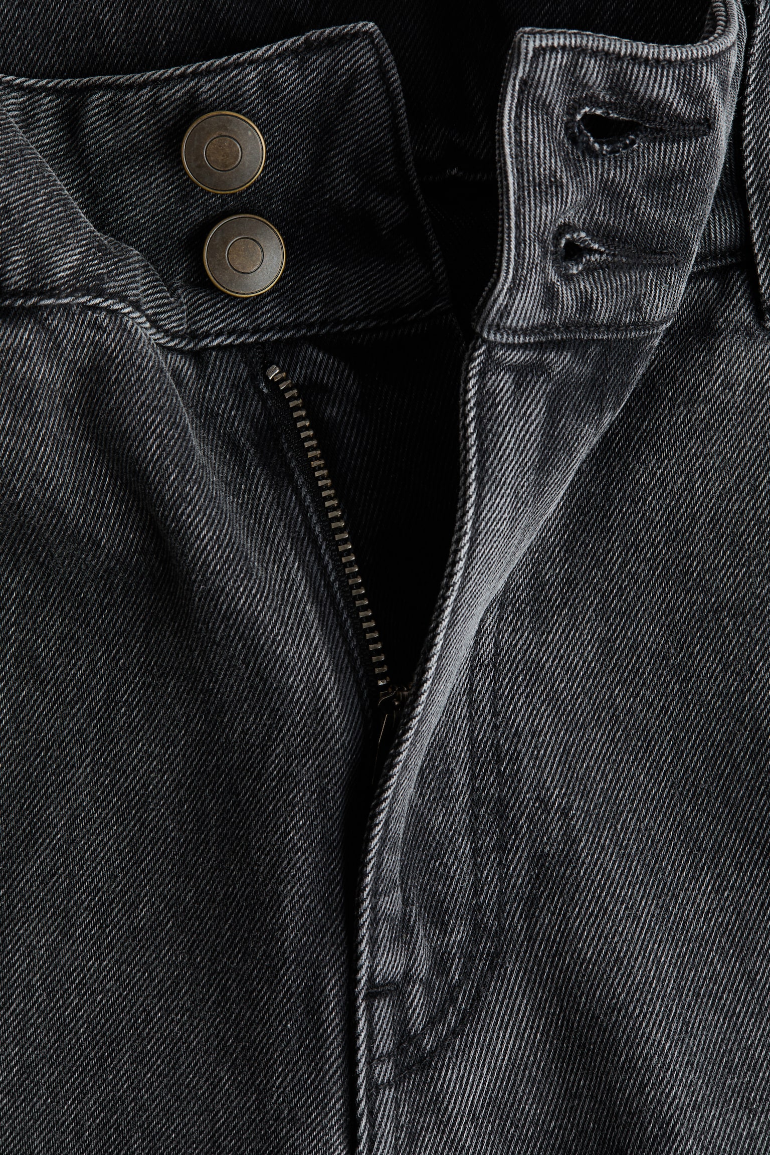 フレイドトリムデニム - デニムグレー/パウダーピンク - 2