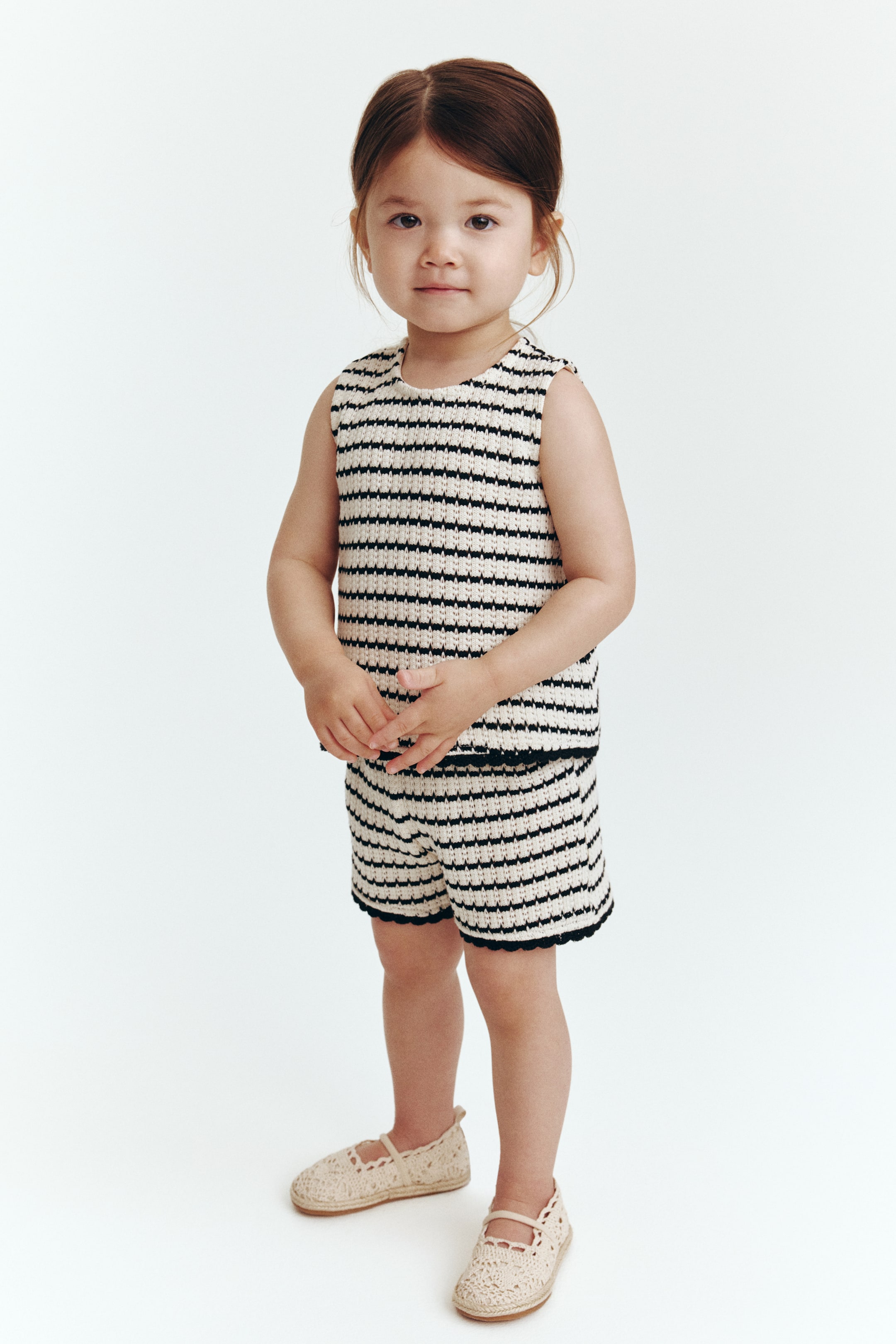 2-Piece Textured-Knit Set