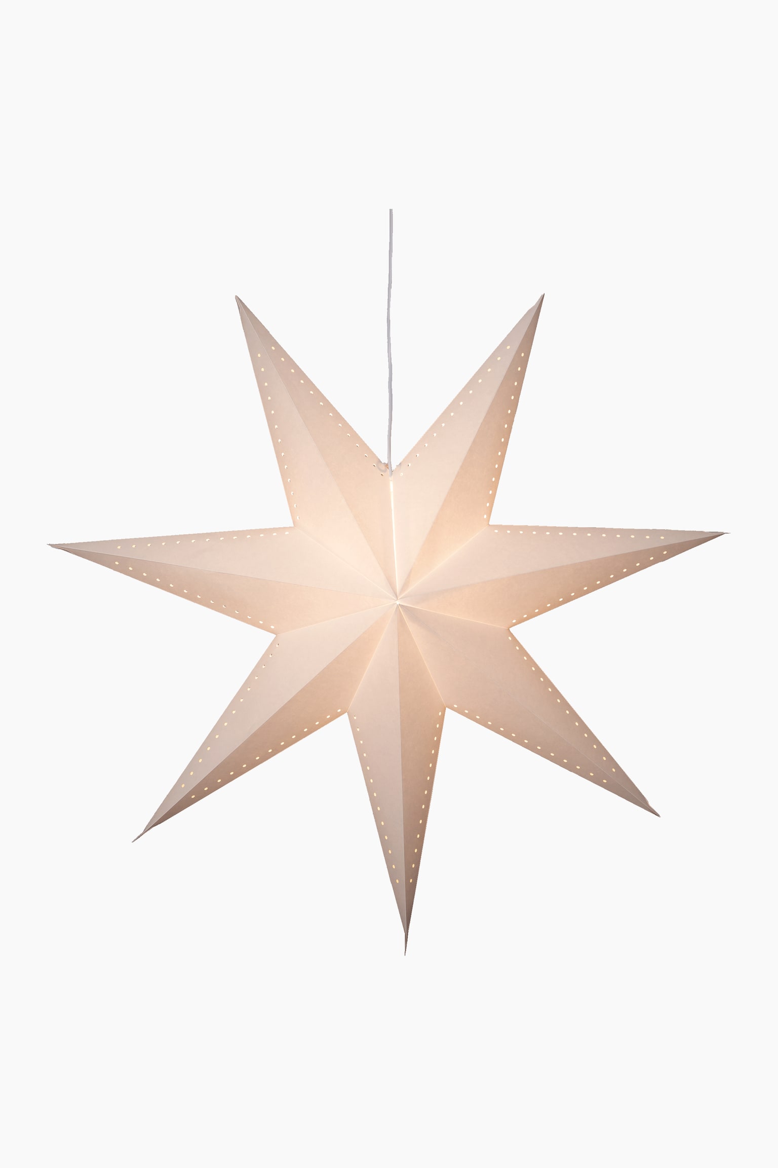 Estrella De Papel Mika - Blanco - 1