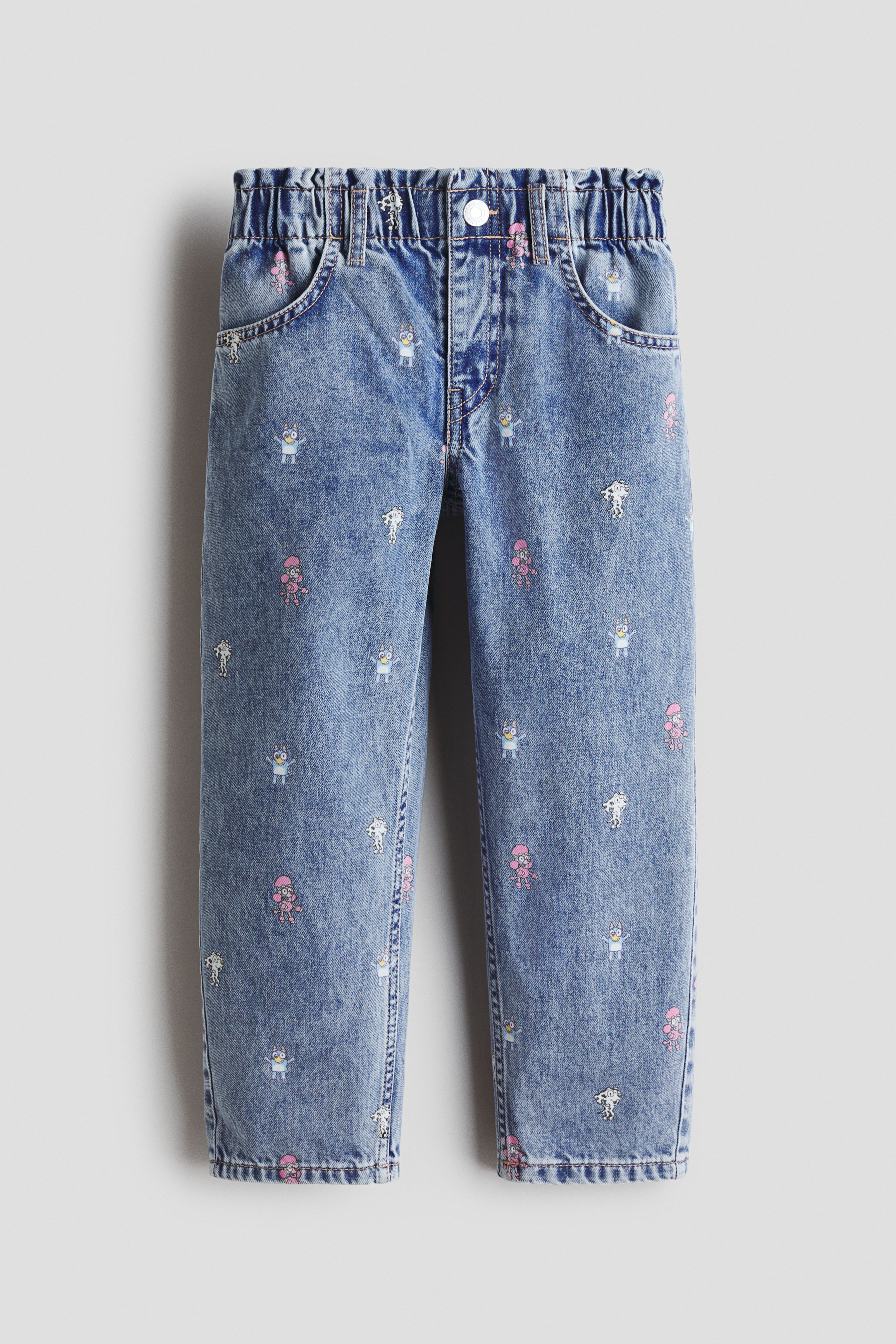 Loose-Fit Tapered Jeans