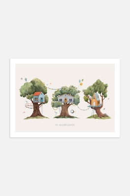 Tree House Neighbours Poster