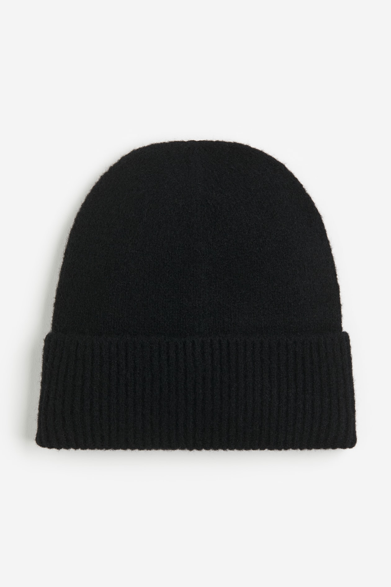 Rib knit Hat Black Men H M CA rib-knit-hat-black-men-h-m-ca