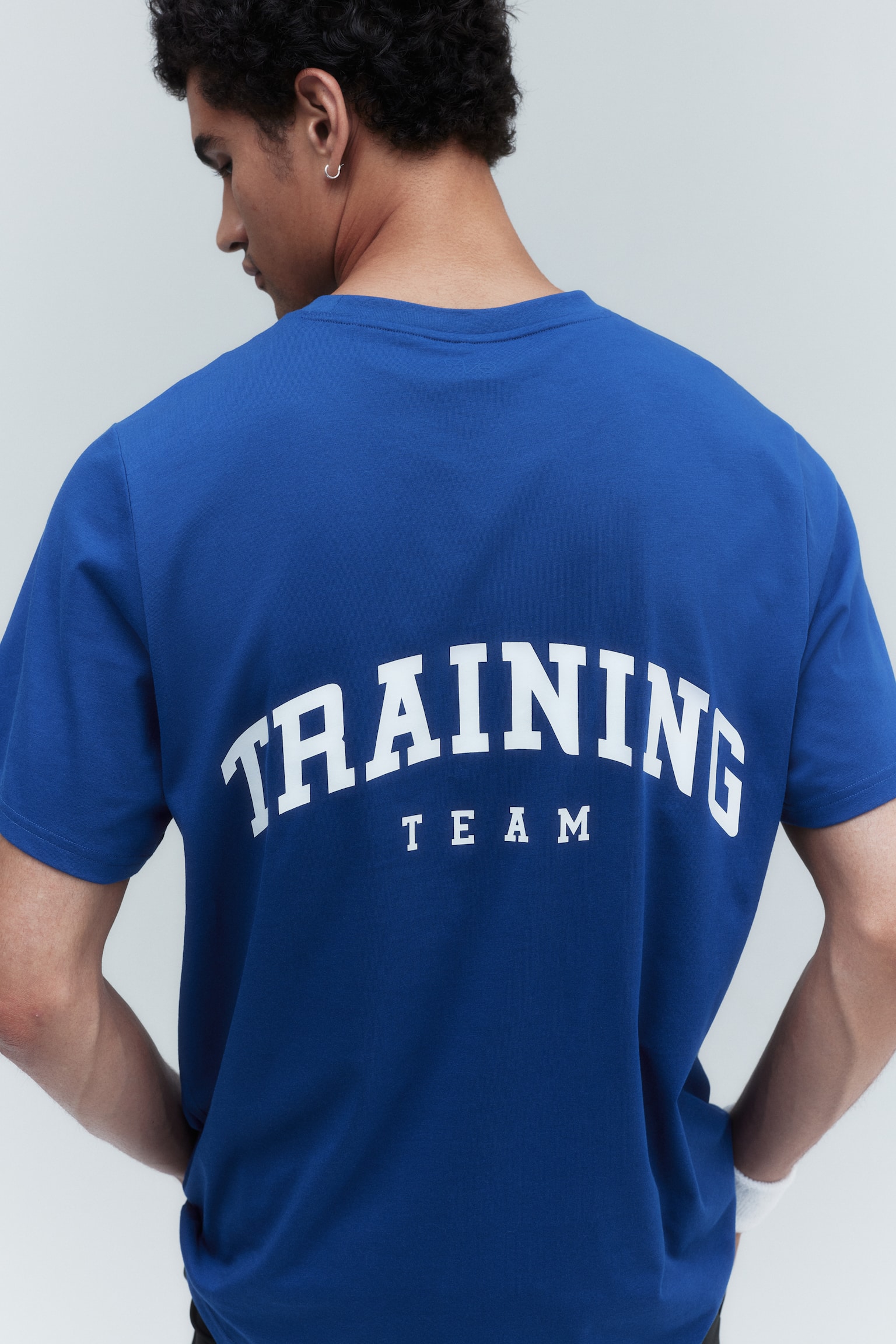 Regular Fit Sports top in DryMove™ - Blue/Black/White/Training Team/White/White/Team Training/Dark green/Patterned/Black/Training Team - 1