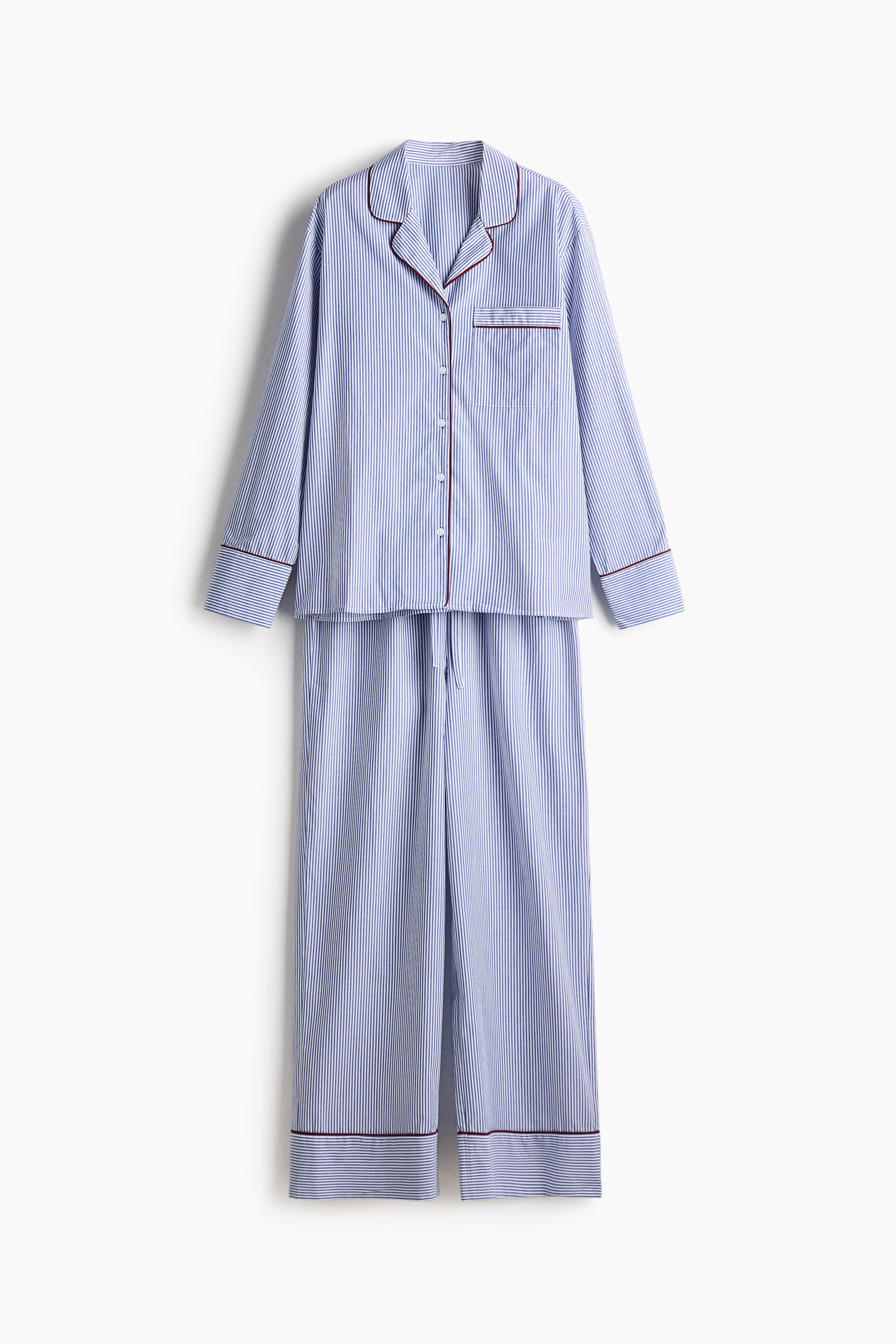 Cotton Poplin Pajamas