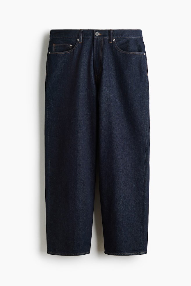 Baggy Jeans - Dark denim blue/Light denim blue/Medium denim blue/Black - 1