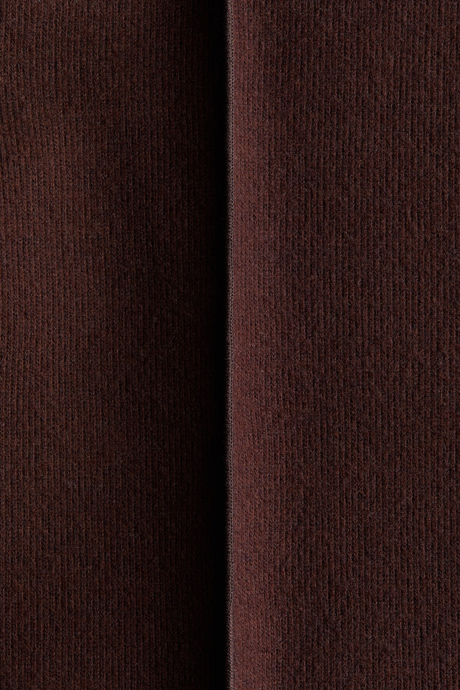 Женские брюки H&M Crease-Front, цвет: Тёмный ржавый коричневый — фото 5