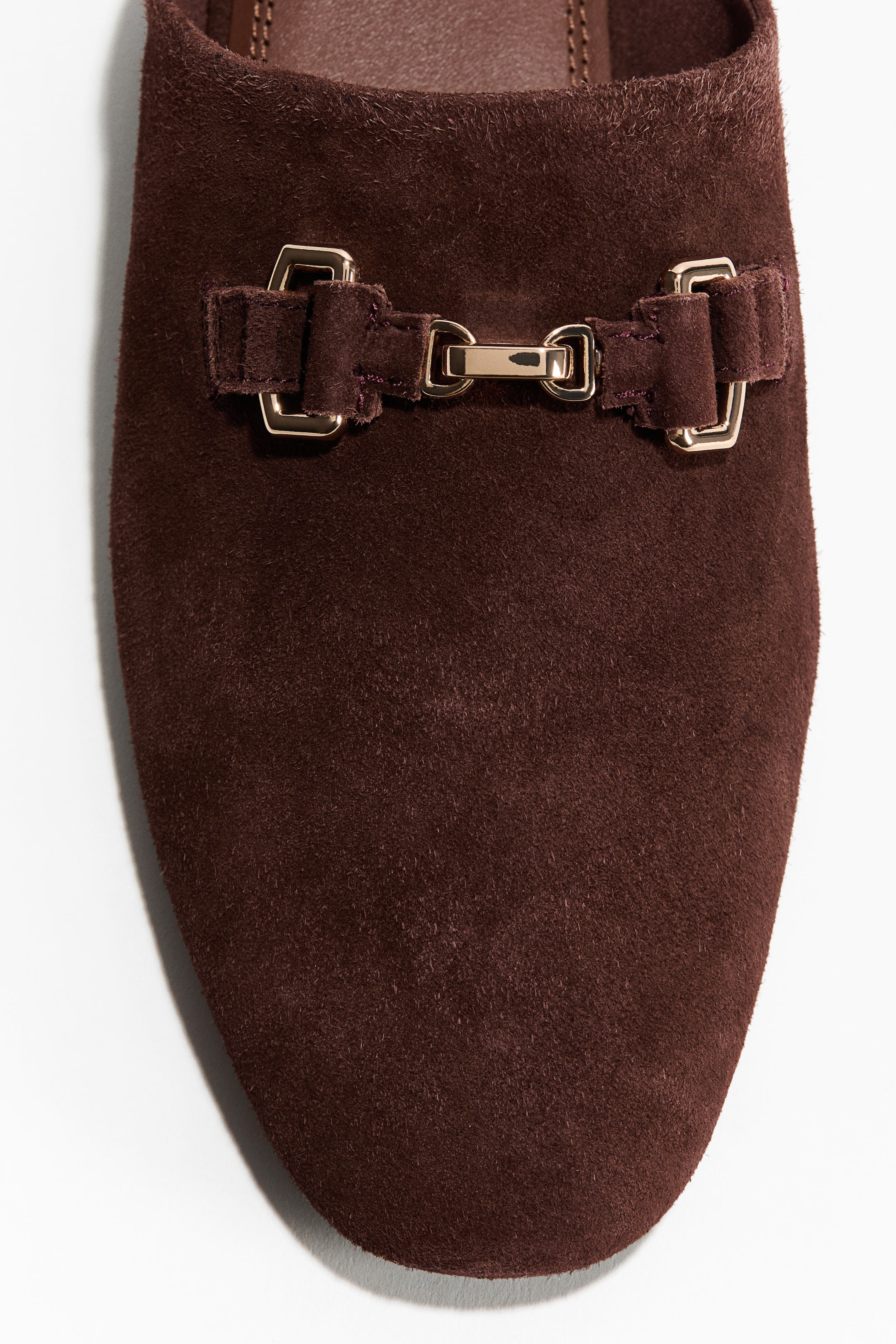 Leather Loafer Mules