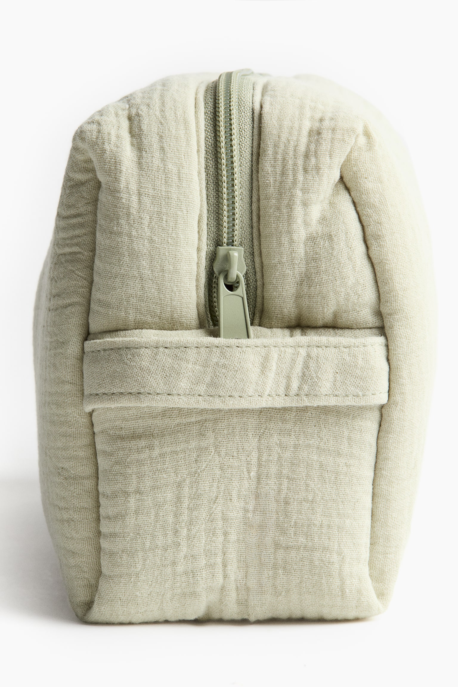 Muslin changing bag - Light khaki green/Pink/Light beige - 3