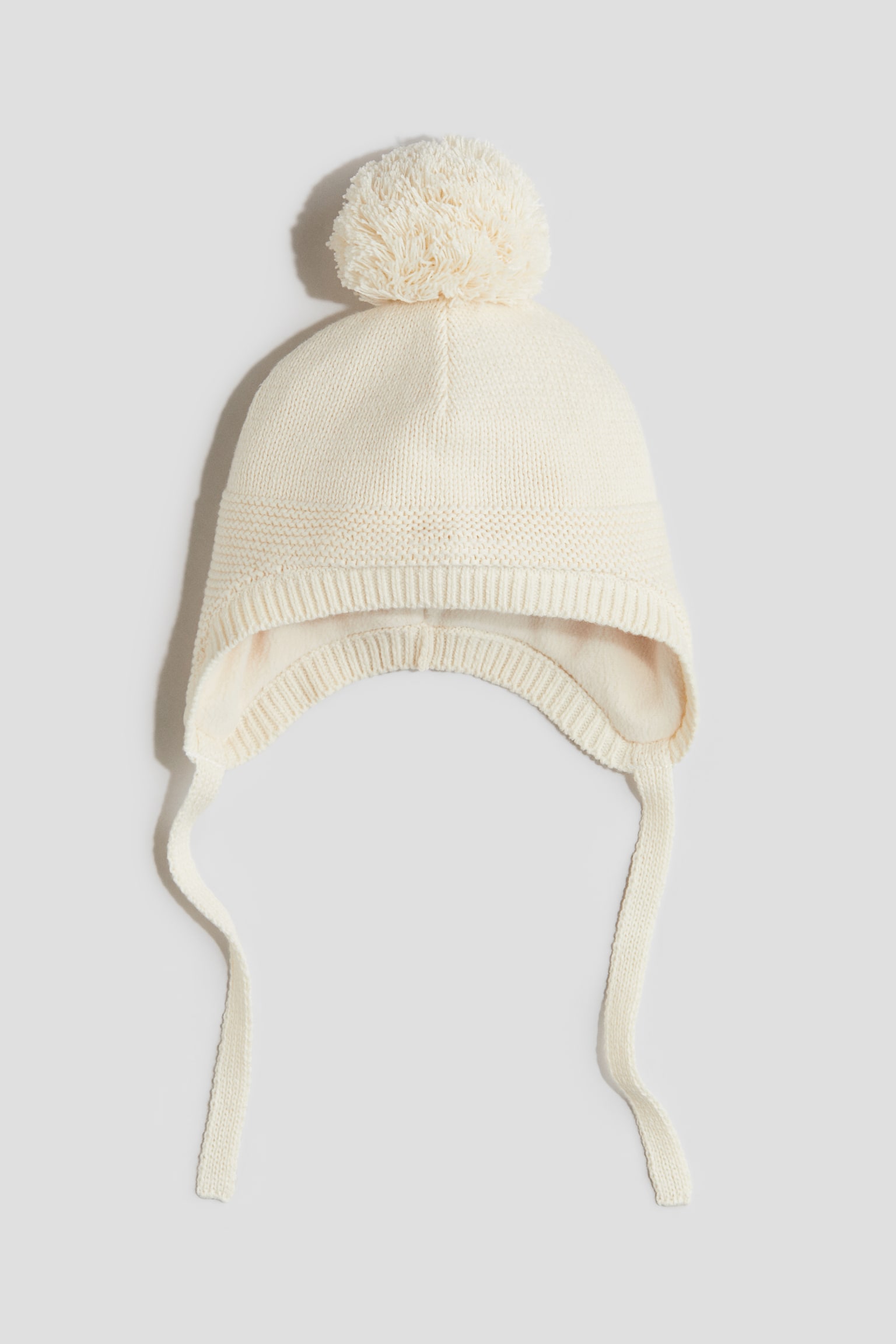 Earflap beanie - White - 1