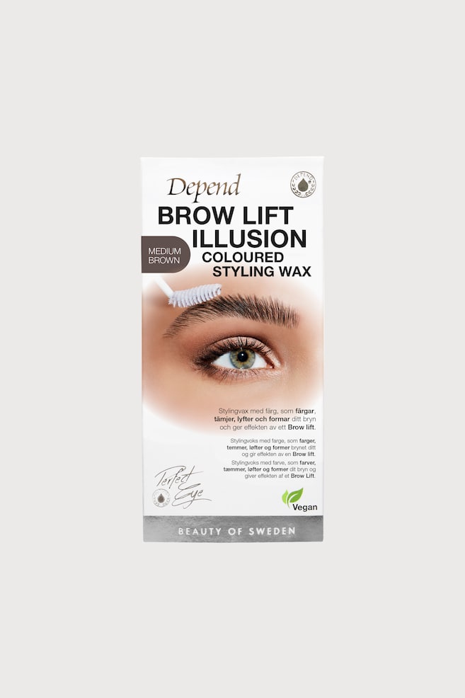 Brow Lift Wax - Medium Brown/Soft Brown/Taupe/Dark Brown - 1