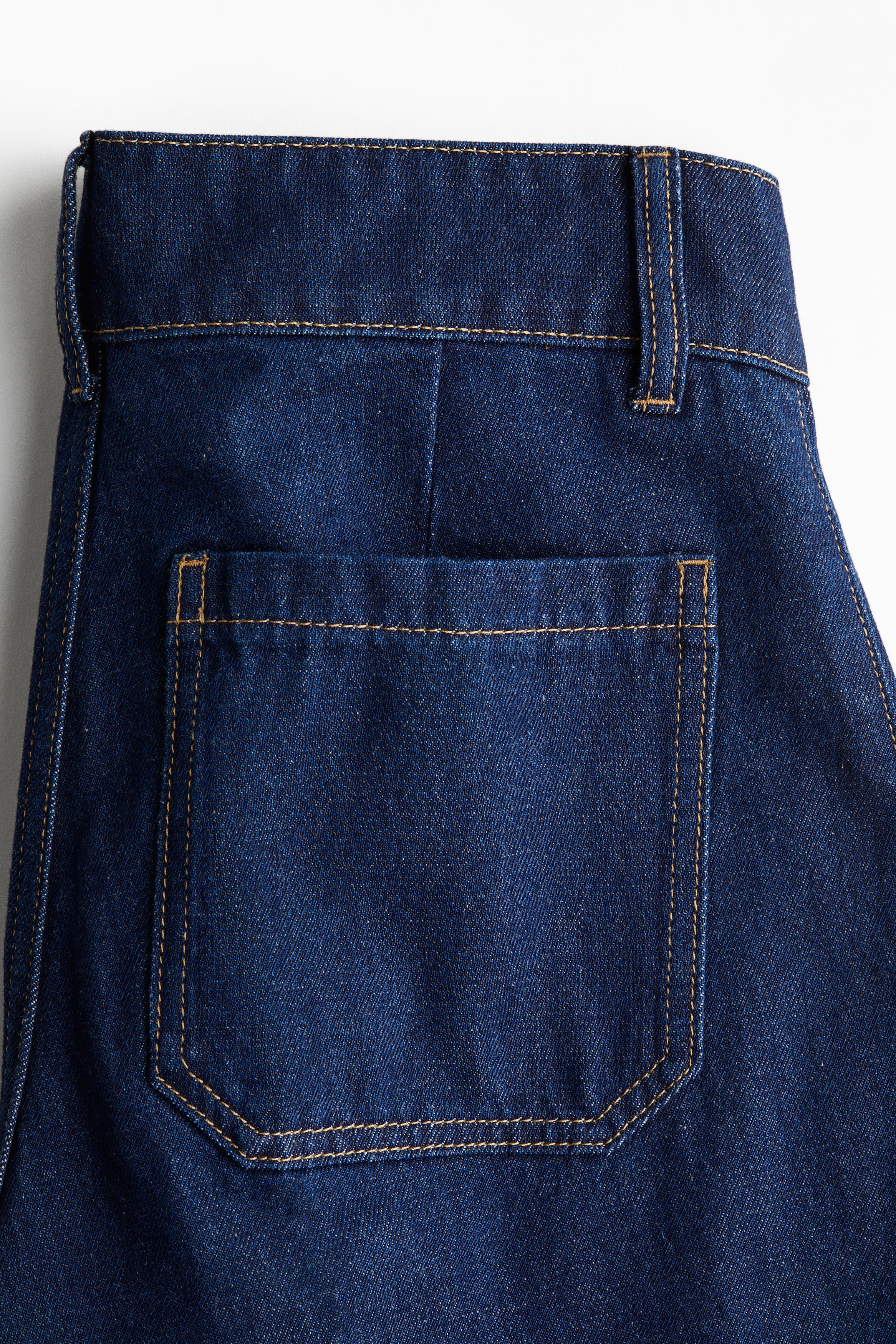 Wide High Ankle Jeans