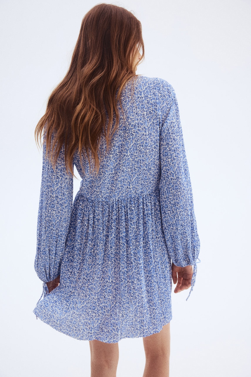 Plissé dress