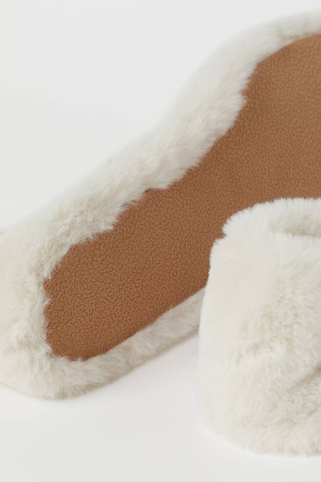 Soft indoor slippers - White/Black/Beige/Orange/dc - 4