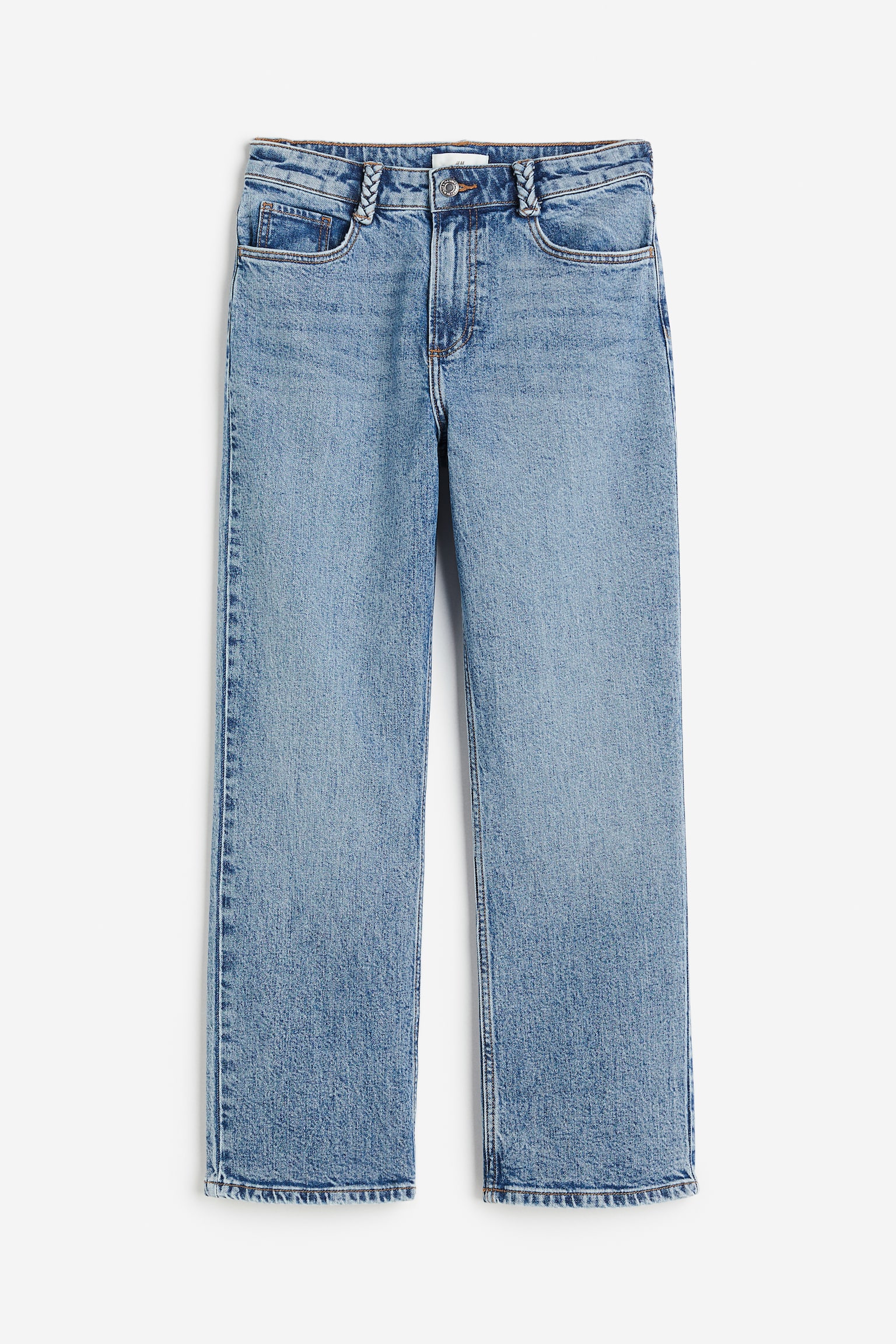 Flared Ankle Jeans - Denim blue - 1