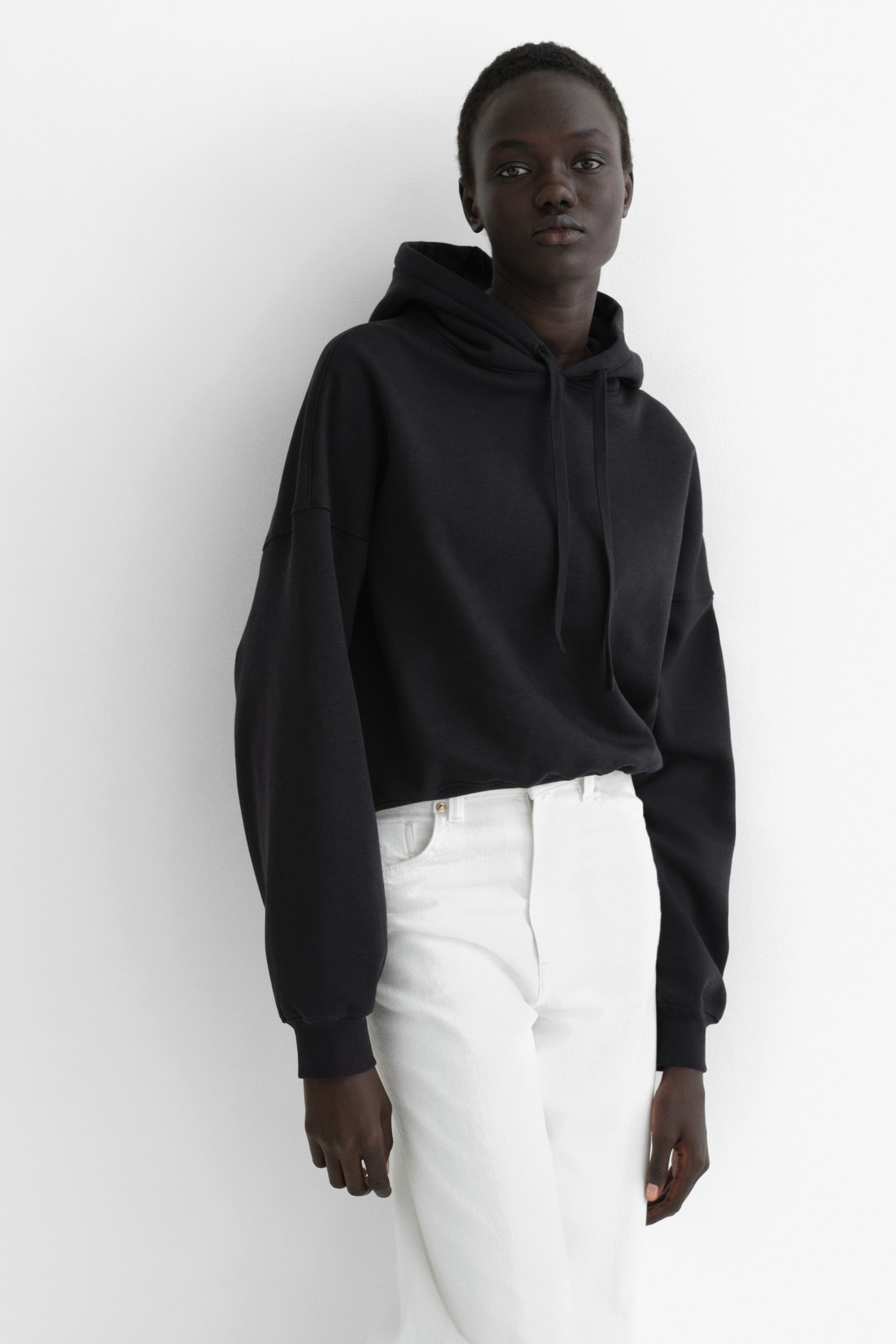 Hoodie - Navy blue/Light gray melange/Brown/Dark plum purple - 6