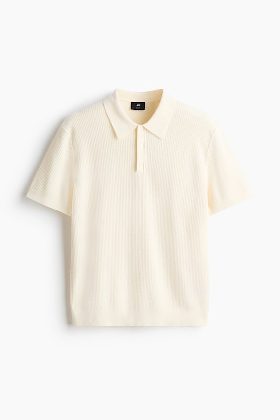 Мужские рубашки H&M Regular-Fit Knit Polo Shirt