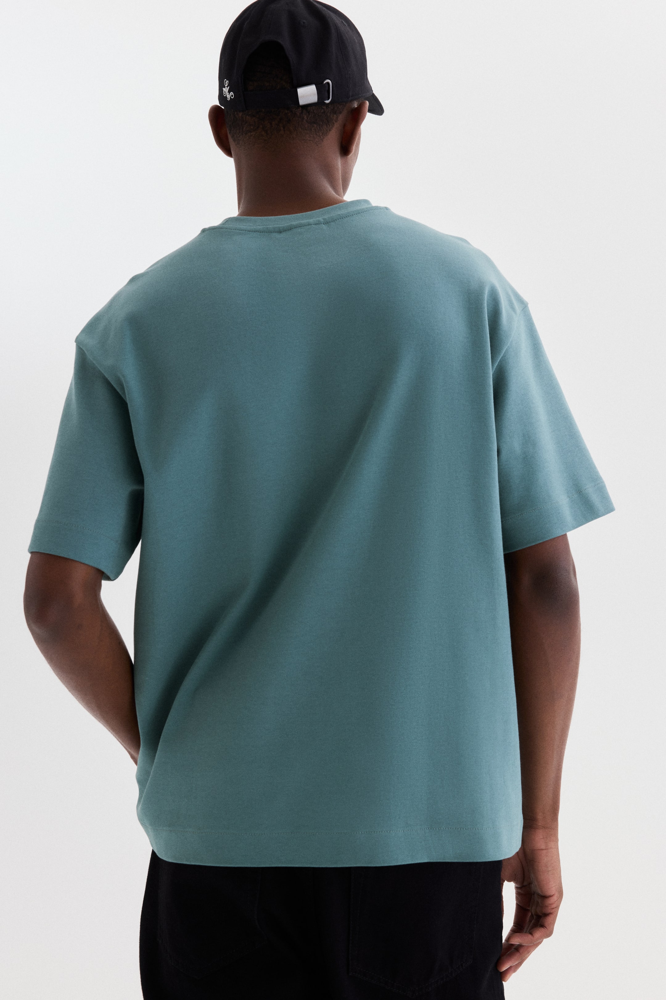 T-shirt ample en interlock