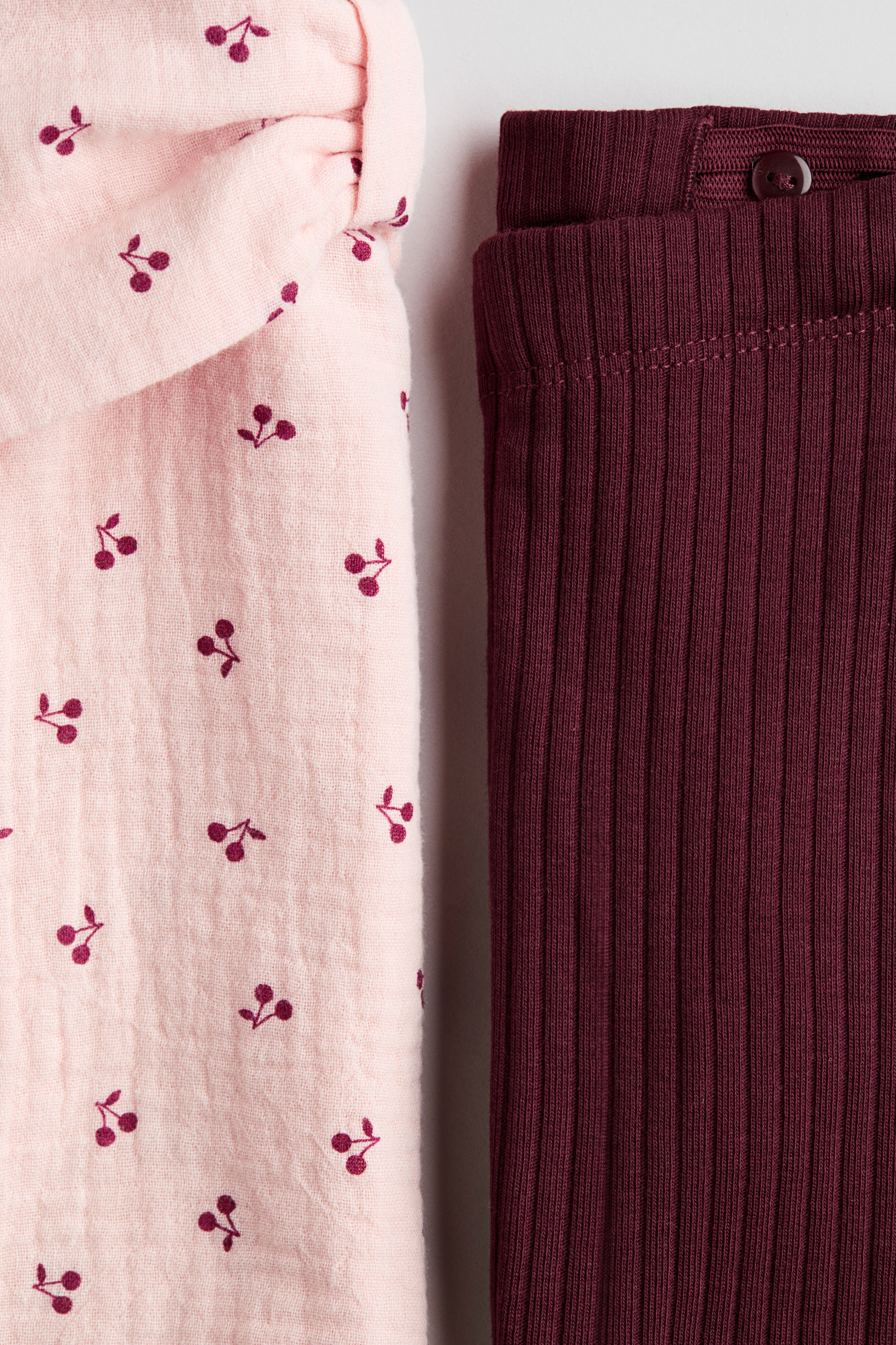 2-piece Blouse and Leggings Set