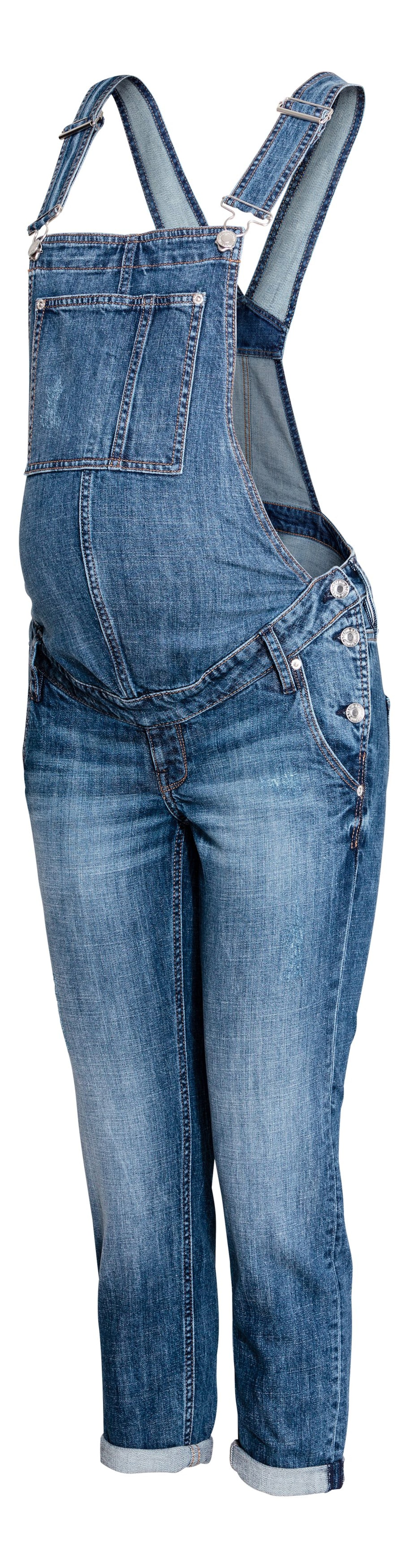 MAMA Salopette en denim - Bleu - FEMME | H&M FR