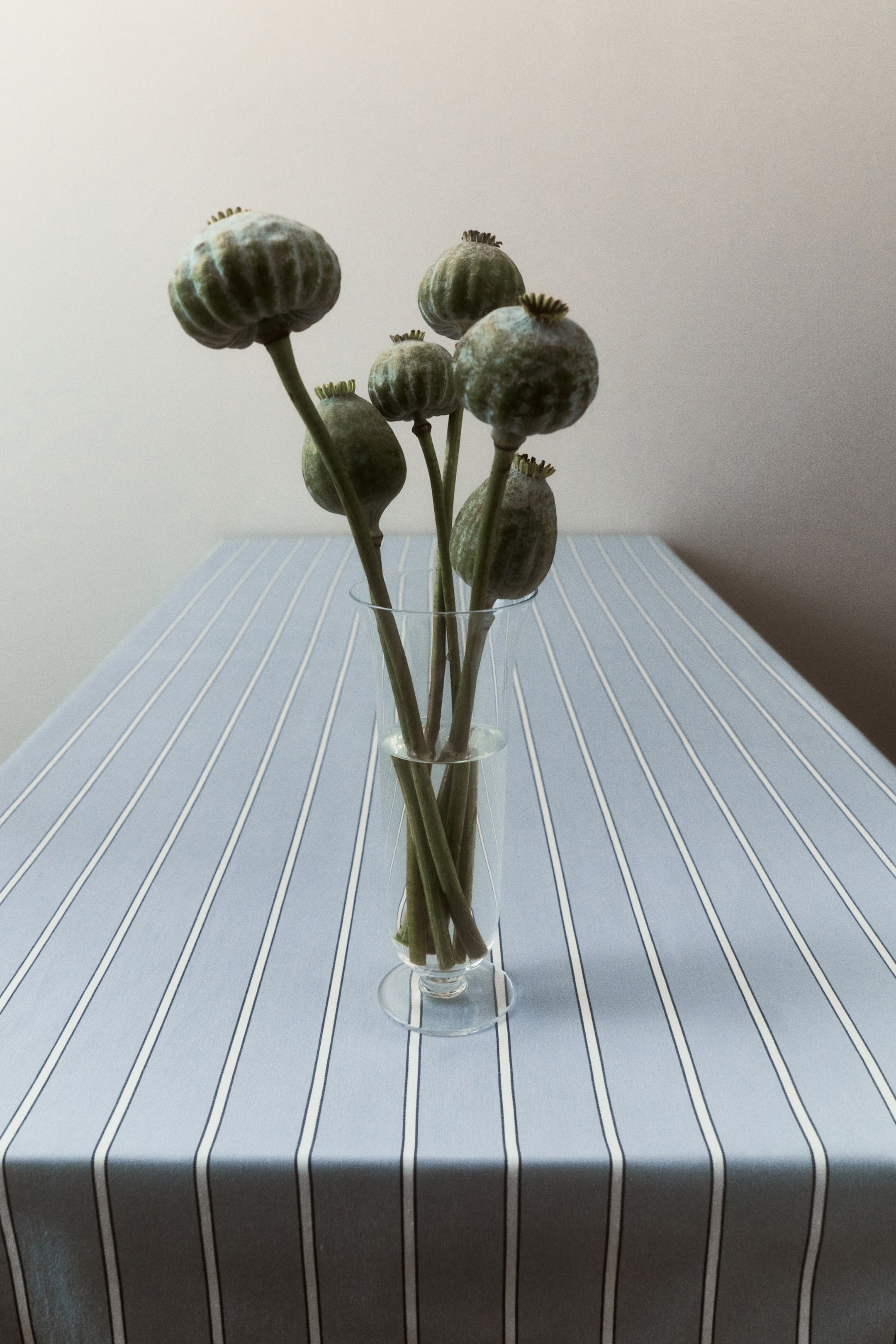 View larger image: Tall footed glass vase - Transparent - Home All | H&M GB 1