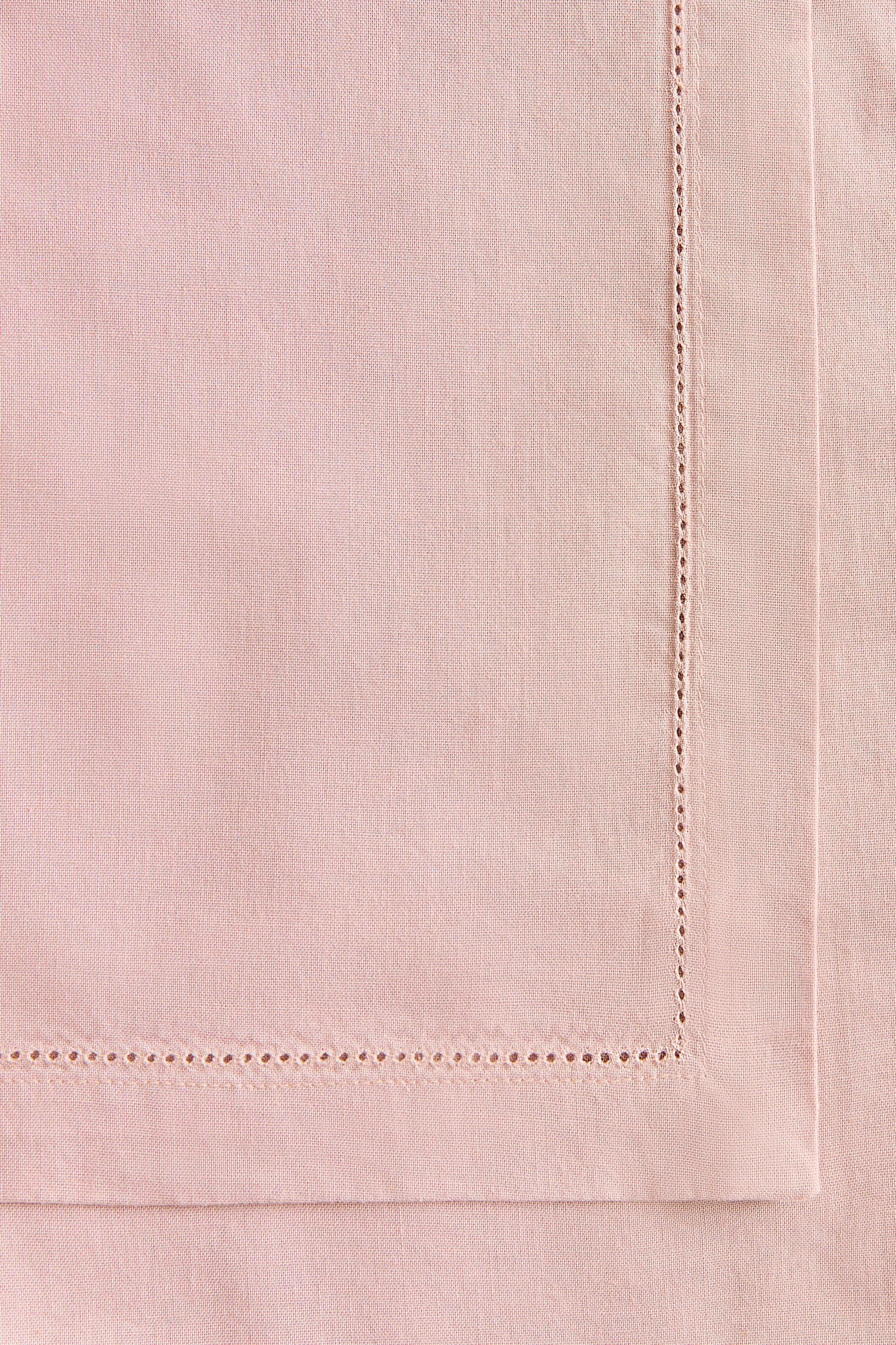 Cotton tablecloth - Light dusty pink/Sage green/Light beige/White - 3