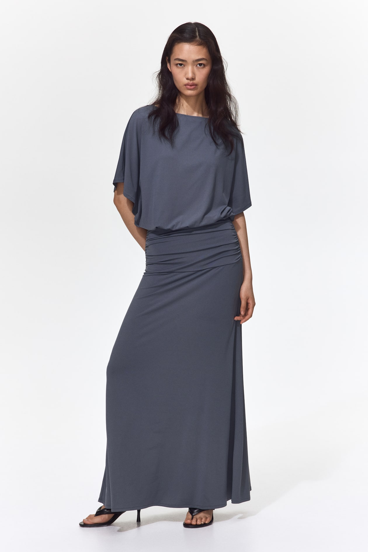 Draped Maxi Dress - image 4
