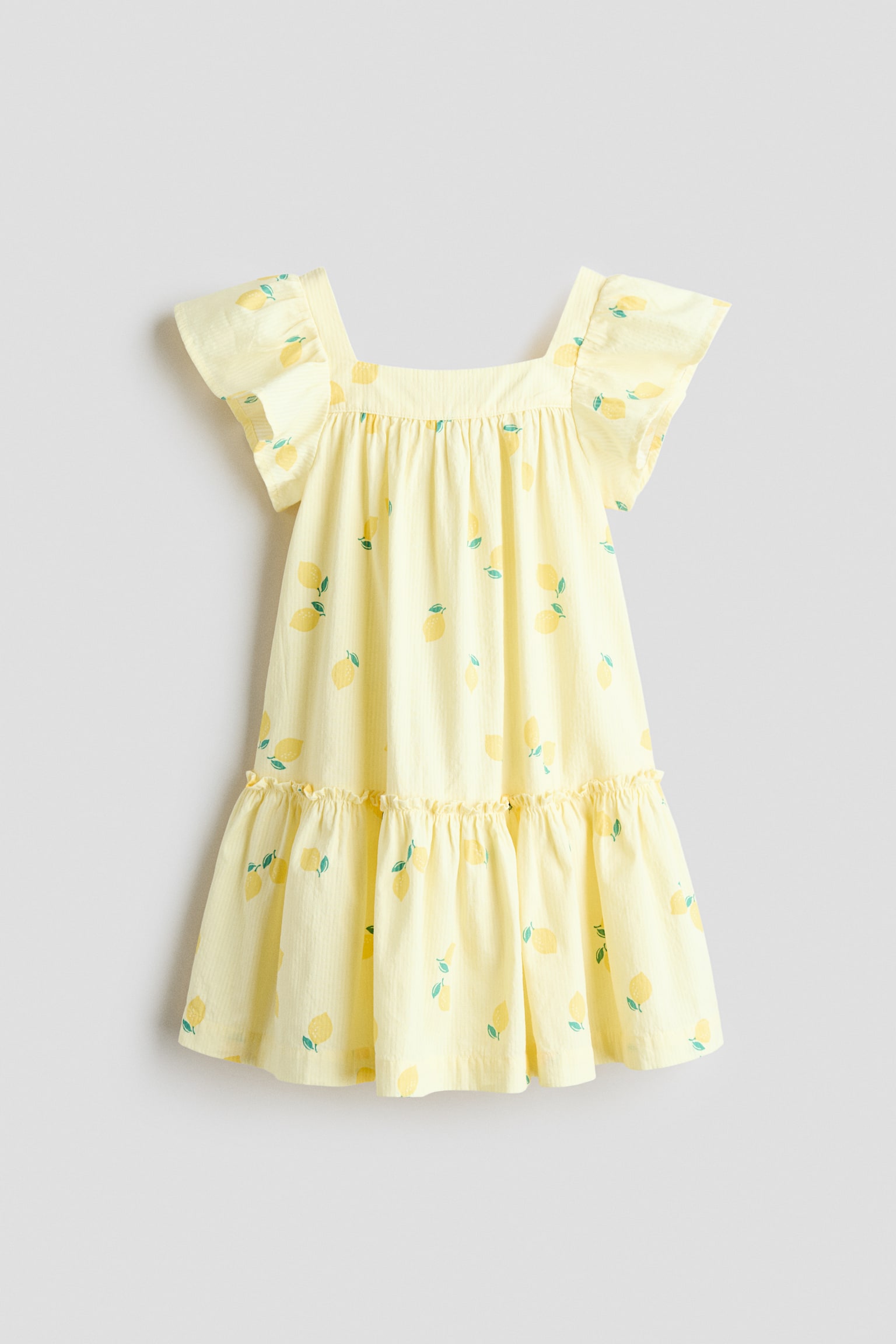 Robe évasée en coton - 1