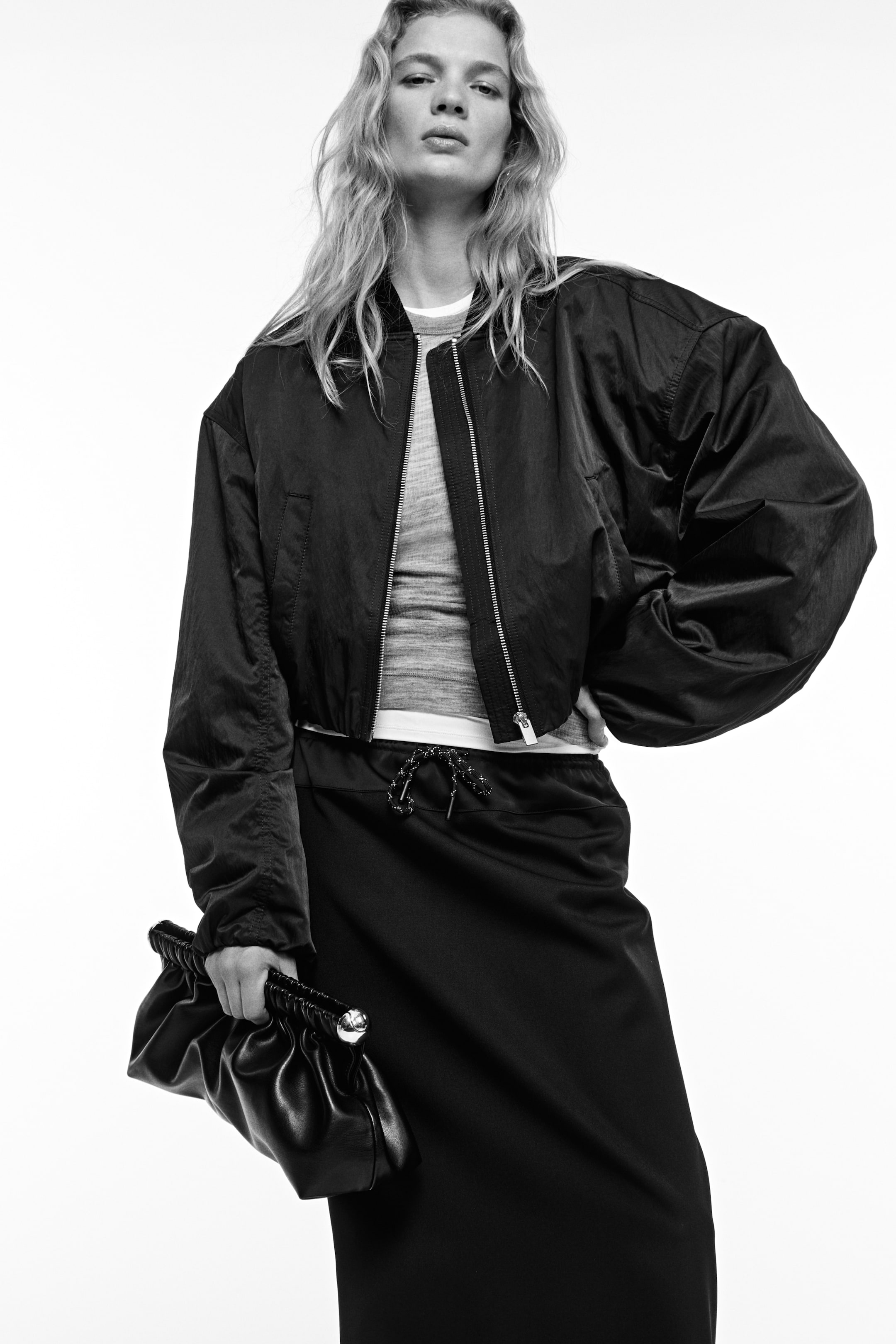 Größeres Bild anzeigen: Rock aus Wollmix - Schwarz - Ladies | H&M AT 1