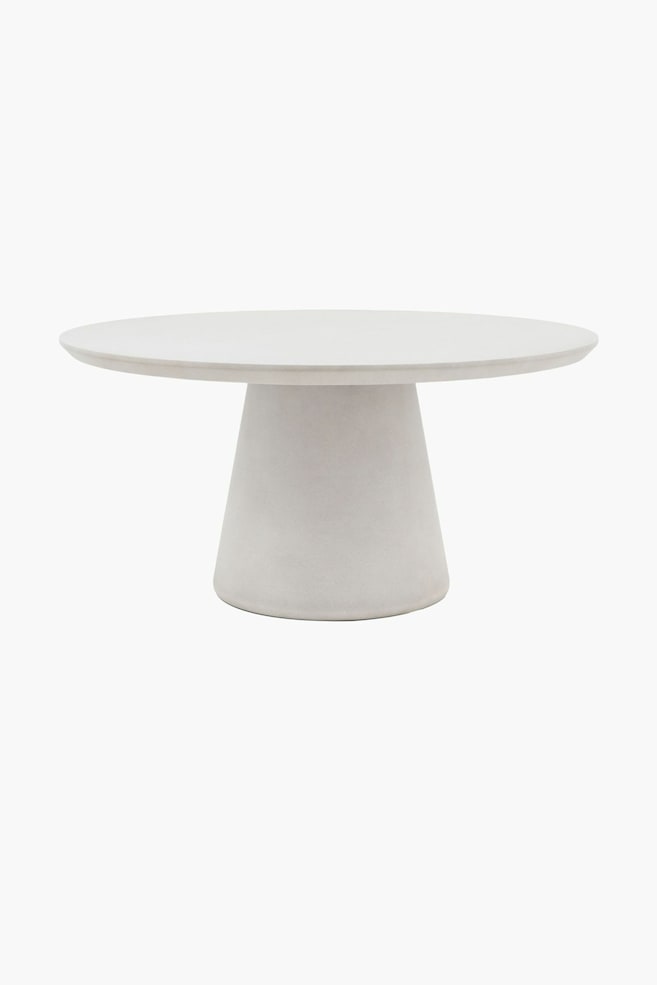 Concrete Dining Table - Small - Linen - 1