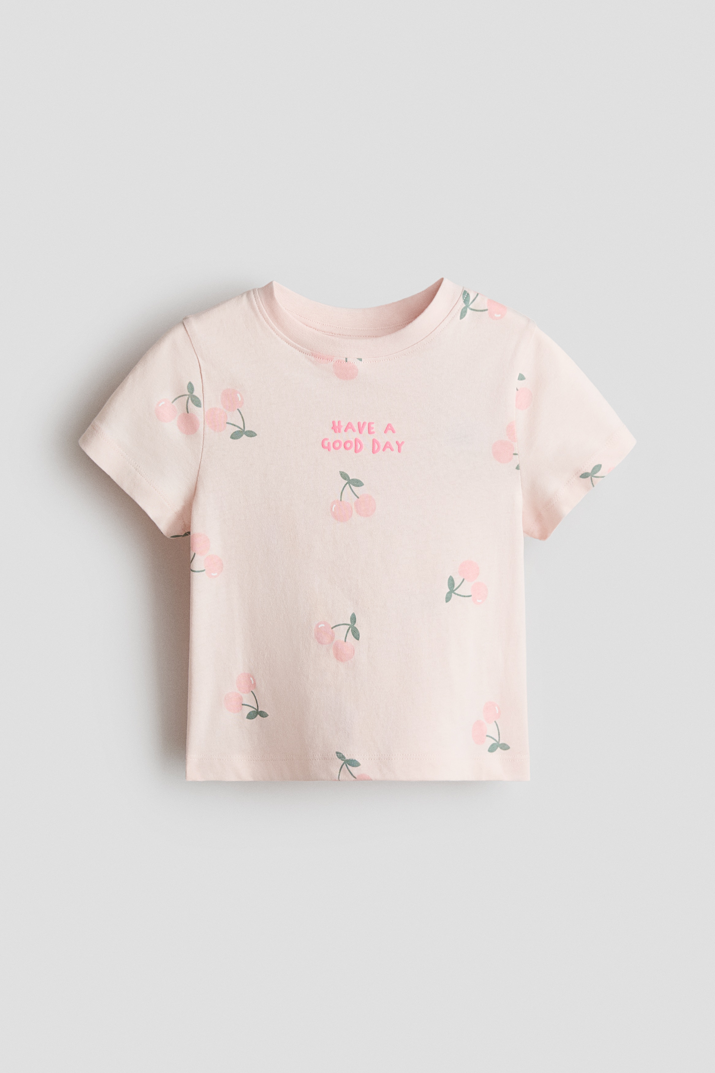 andmary Petit tee ピンク Unisex CVC T-Shirt - Heather Light Pink | 6210 | NLA