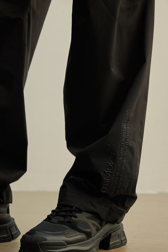 Pantaloni antipioggia unisex StormMove™ - Nero/Talpa - 7