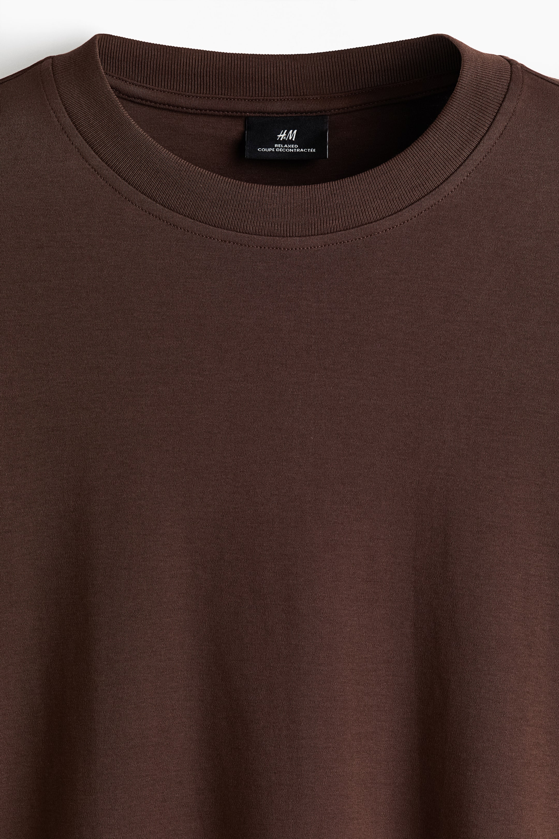 T-shirt décontracté à manches longues en interlock