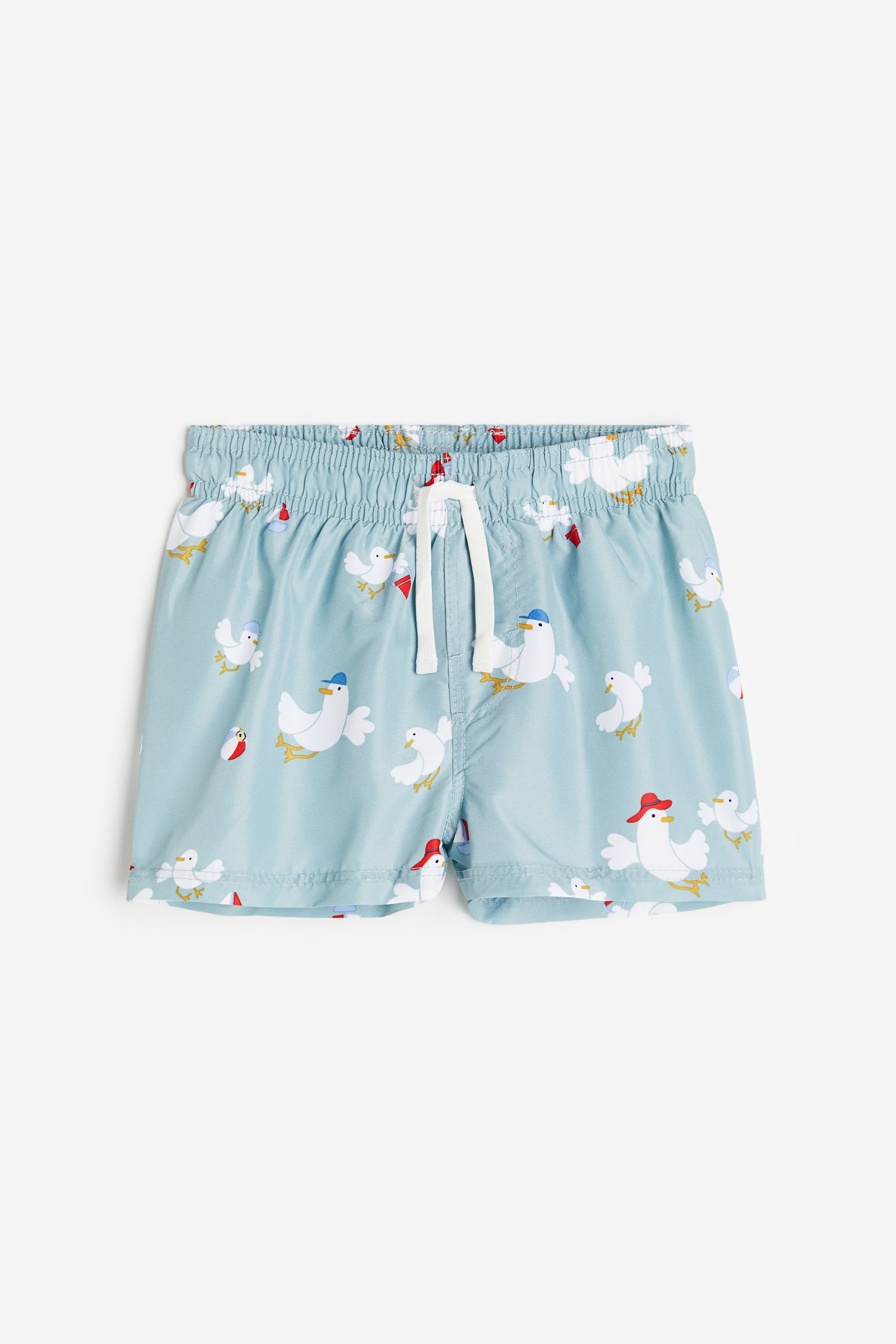 Patterned Swim Shorts - Light turquoise/seagulls/Light yellow/gradient/Blue/patterned/Orange/crocodiles - 1