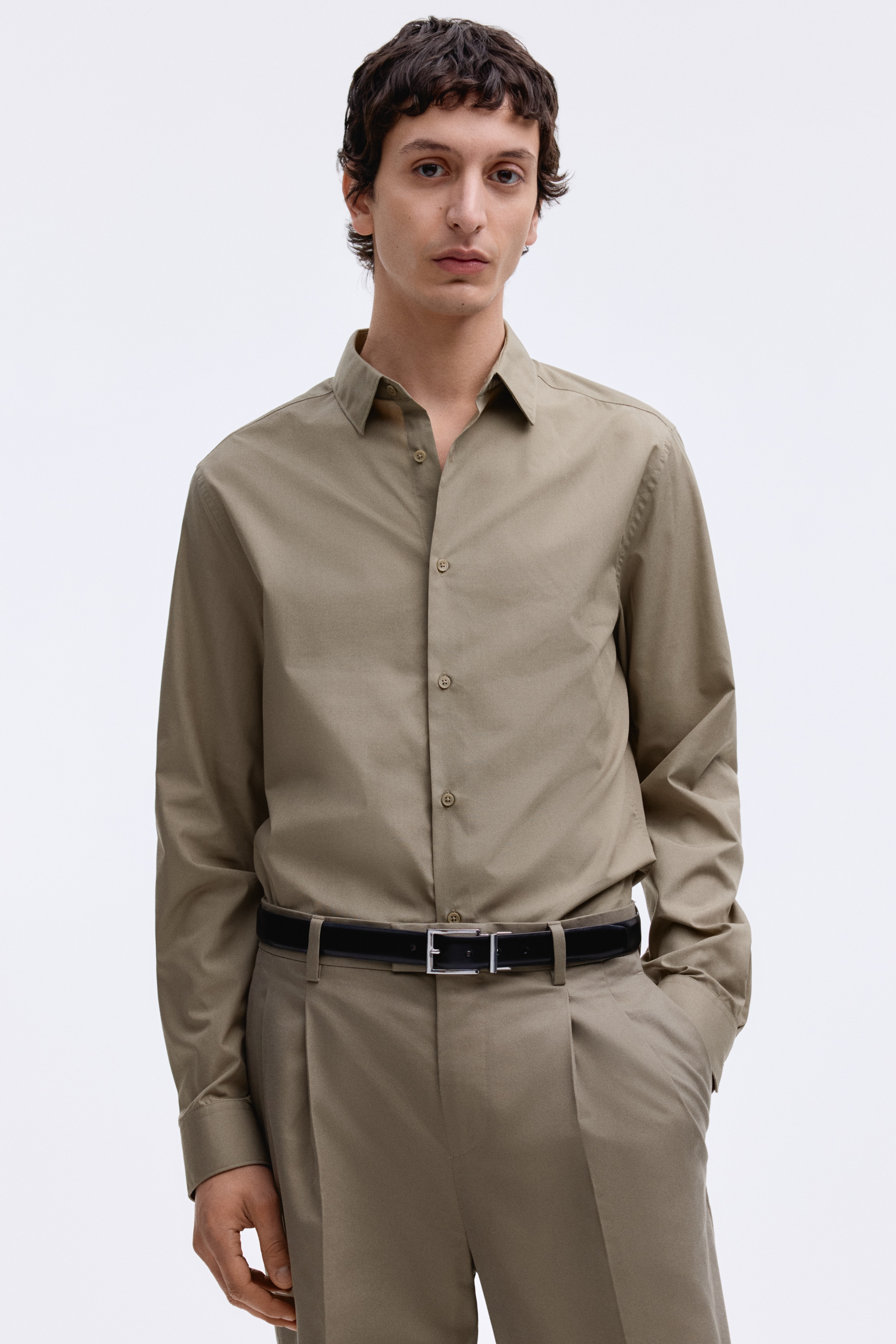 Camisa Slim Fit Easy-ironModelo