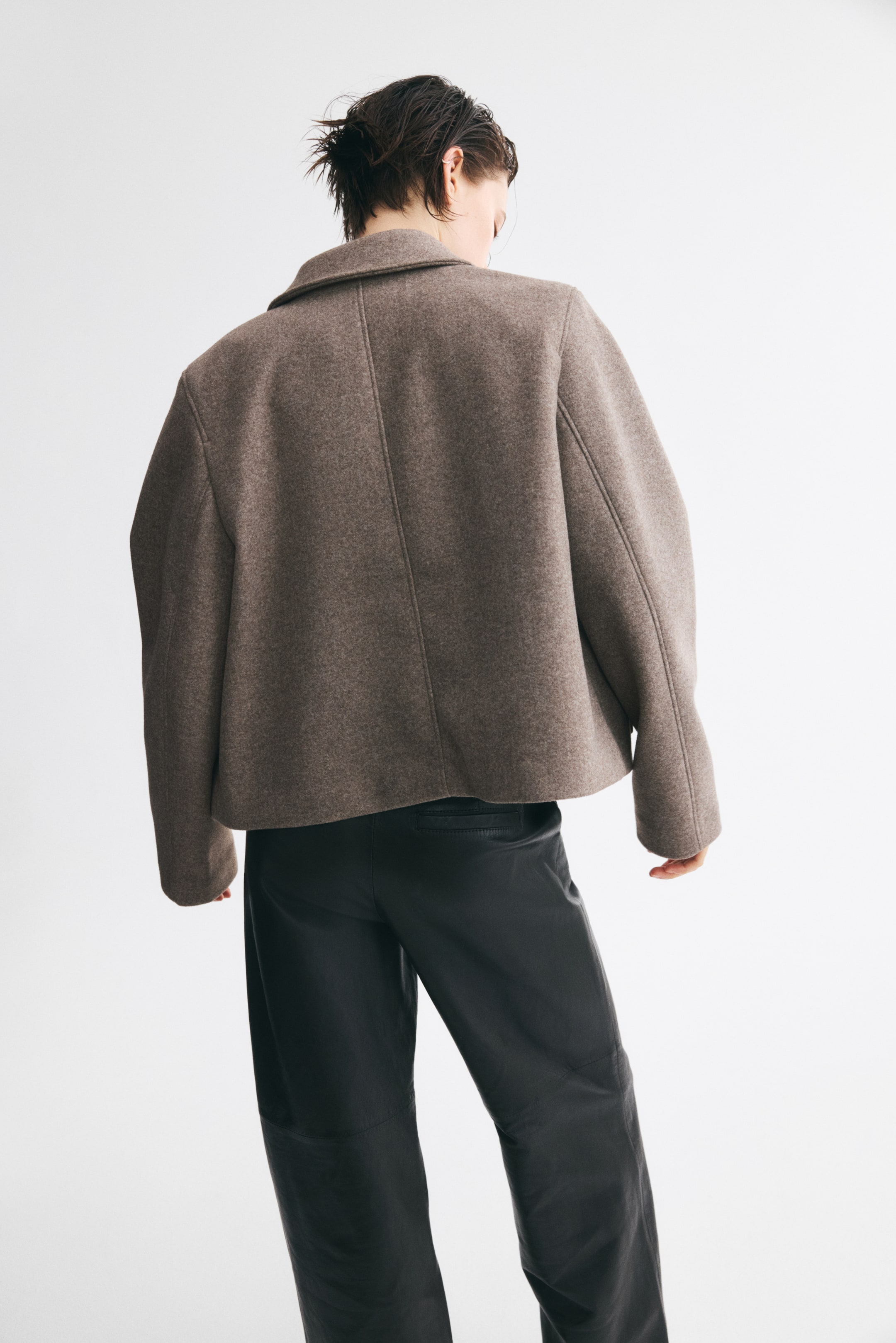 Short Felted Jacket