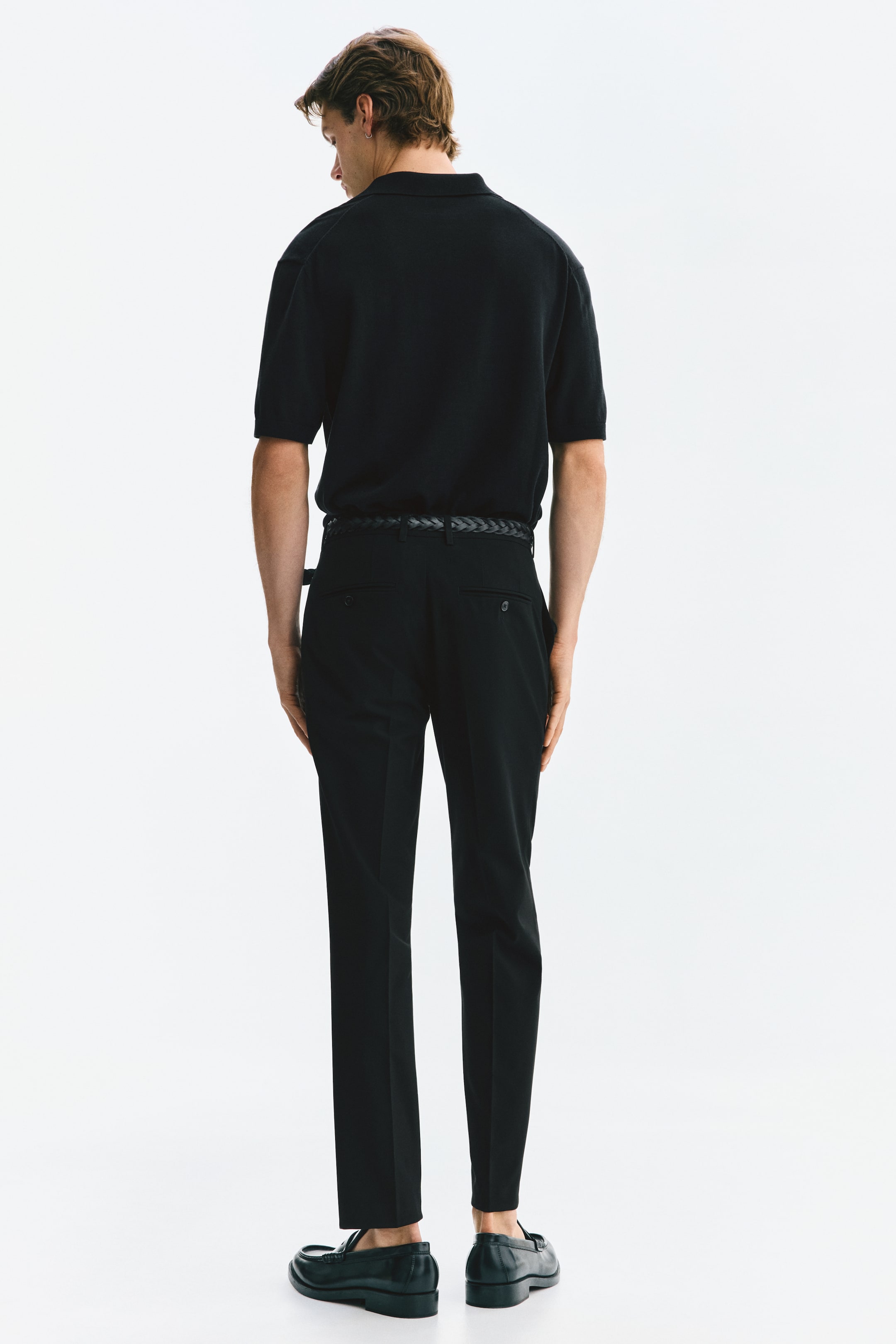 Slim-Fit Tailored Pants