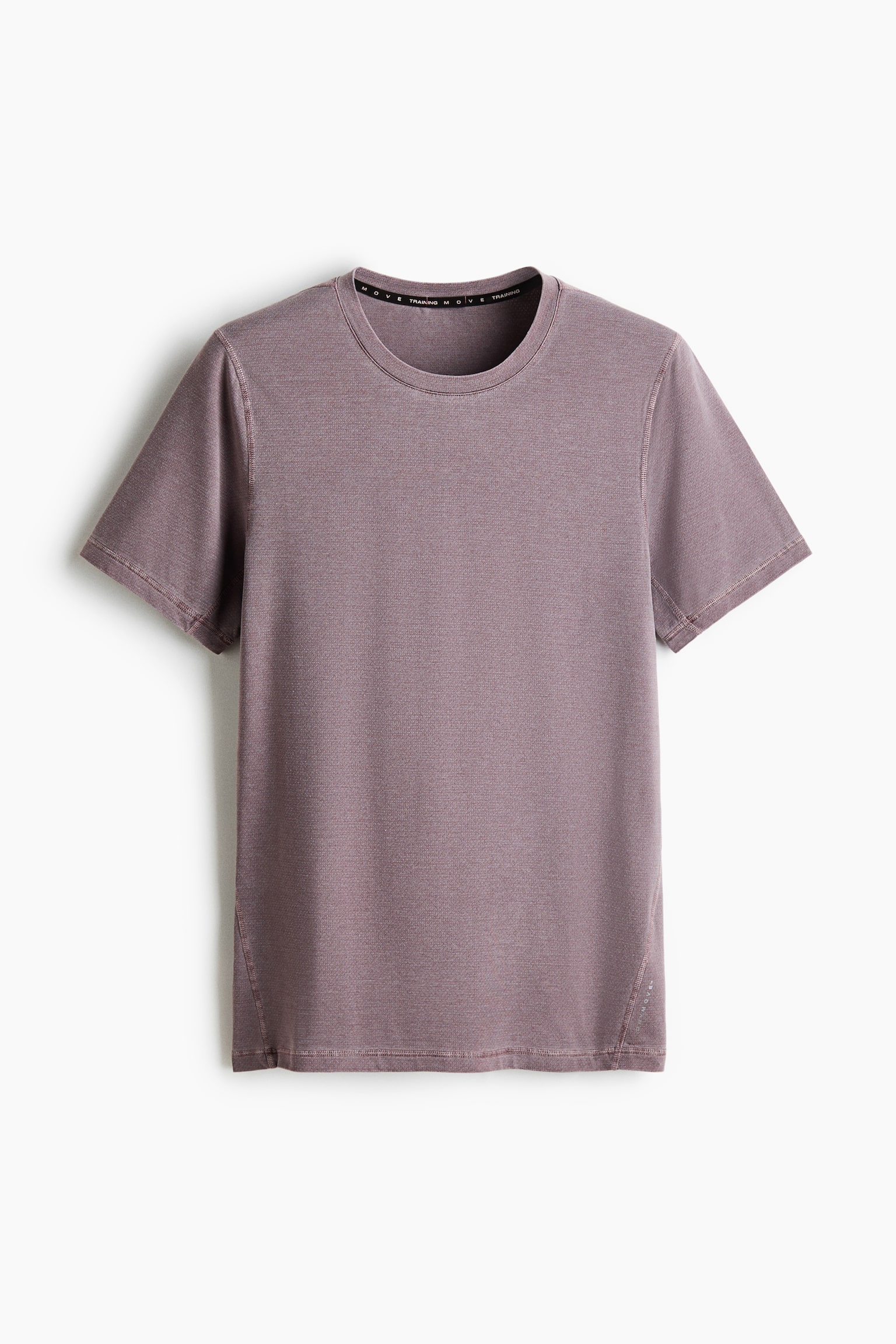 Sports T-shirt with DryMove™ - Rosa tenue/Gris oscuro - 1