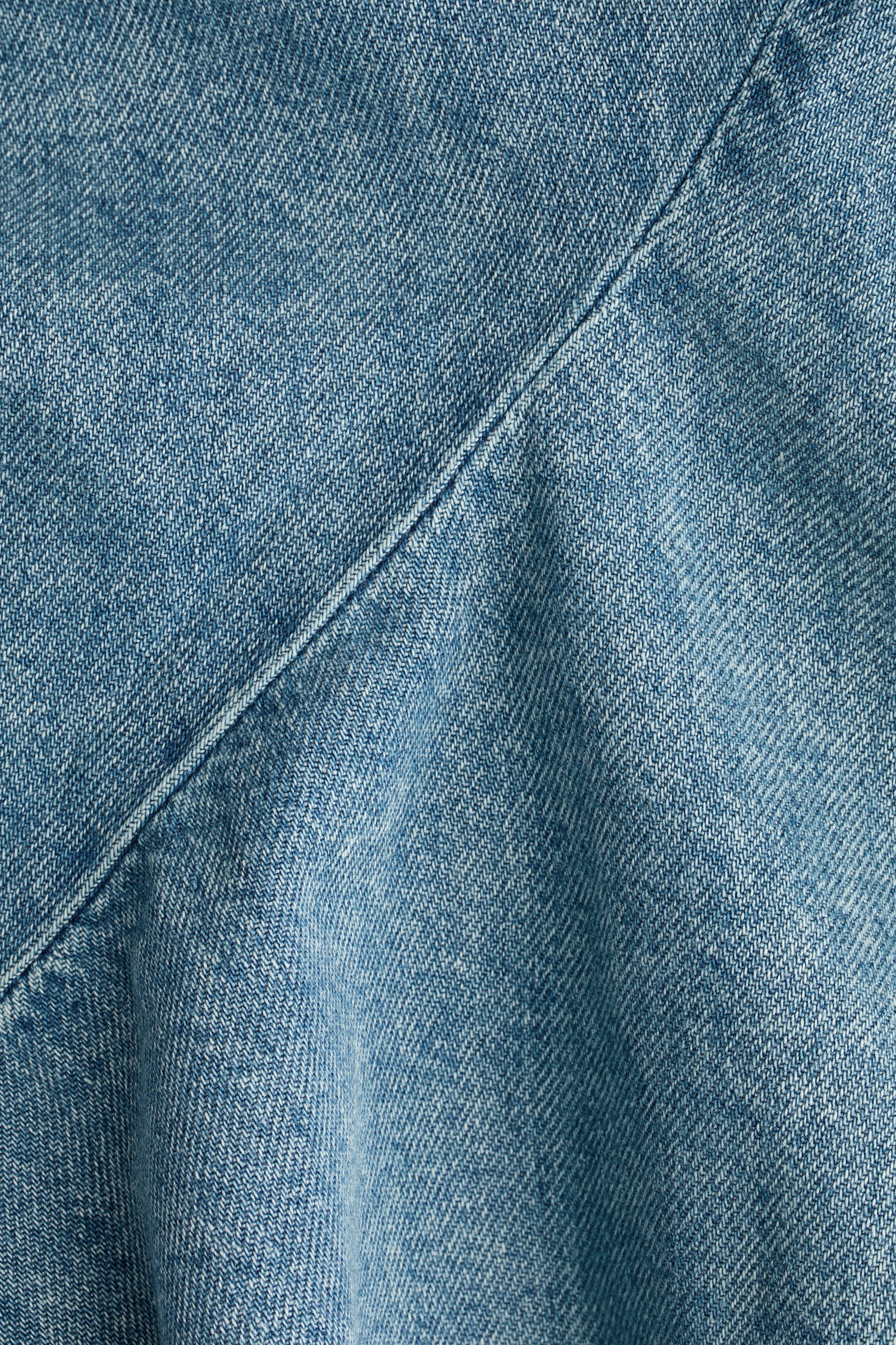 Jupe asymétrique en denim