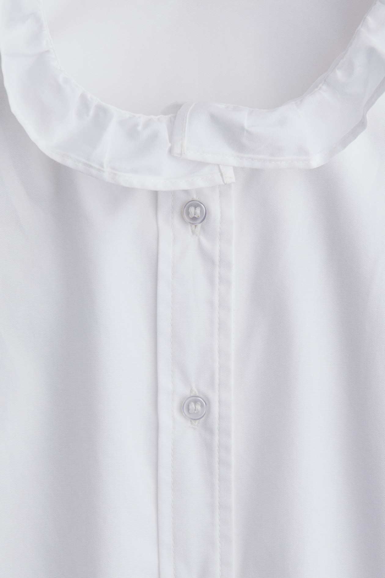 Blouse with Ruffled Collar - image 2