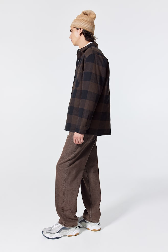 Padded overshirt - Brown/Checked/White/Beige checked/Dark beige/Black checked/Dark grey/Checked/dc/dc/dc - 3