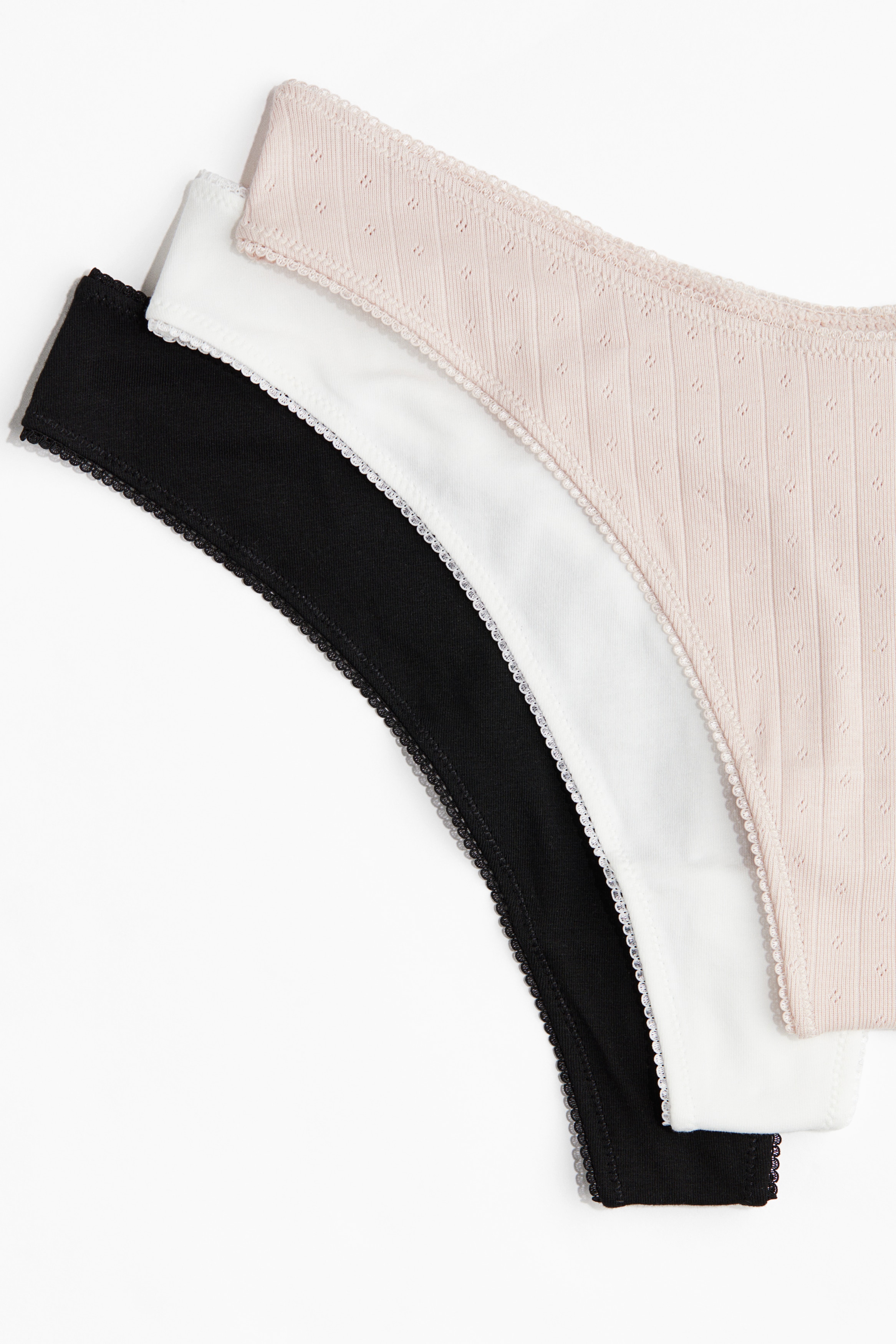 5-pack cotton thong briefs