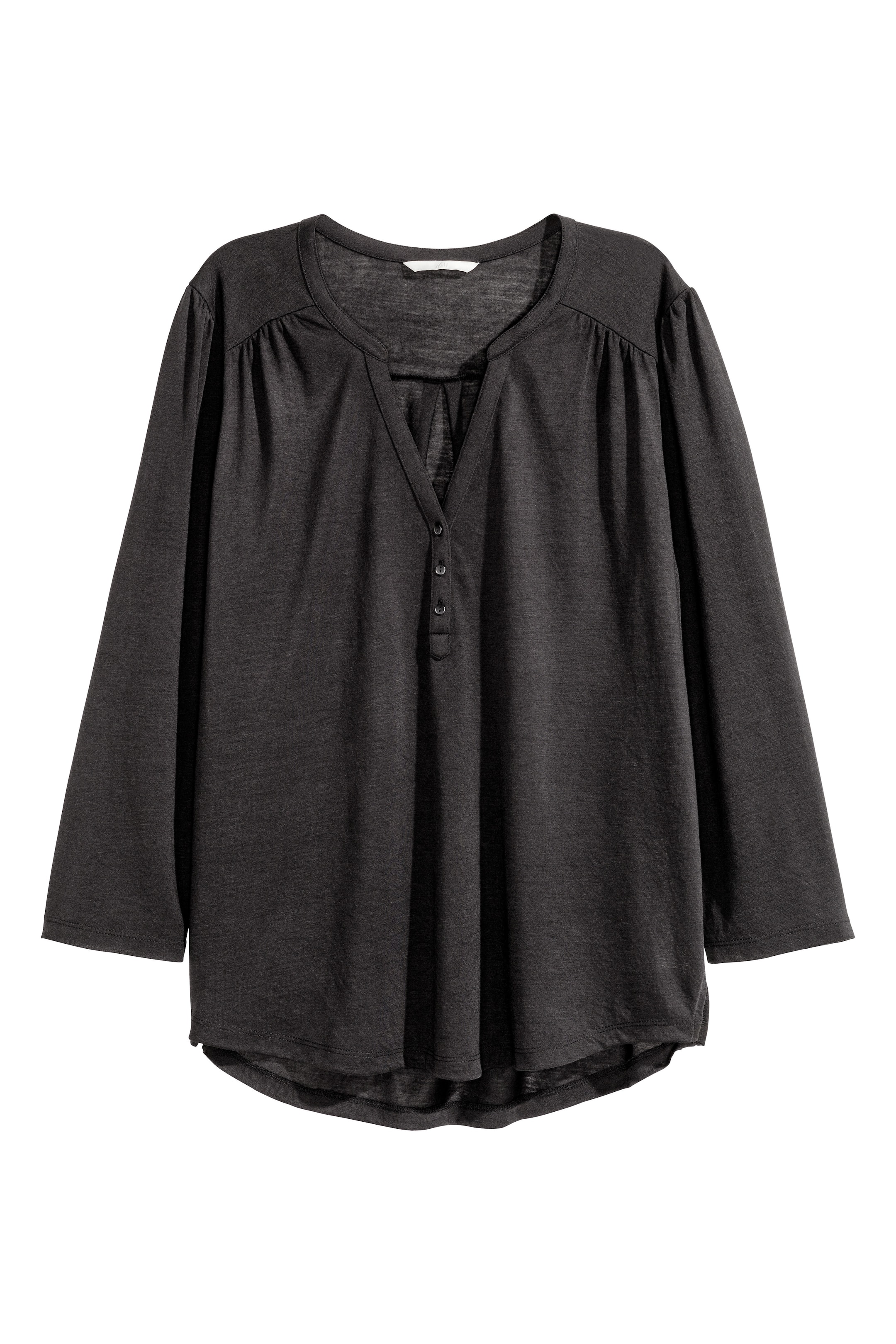 View larger image: Jersey top - Black - Ladies | H&M GB 1