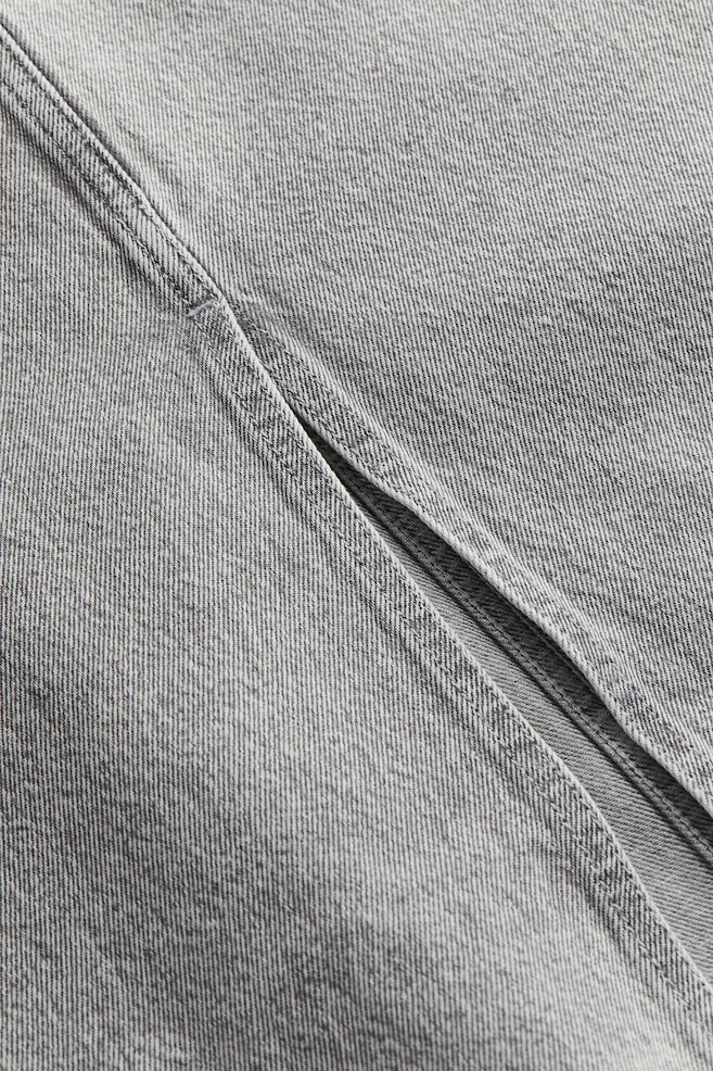 Denim skirt - Light grey - 6