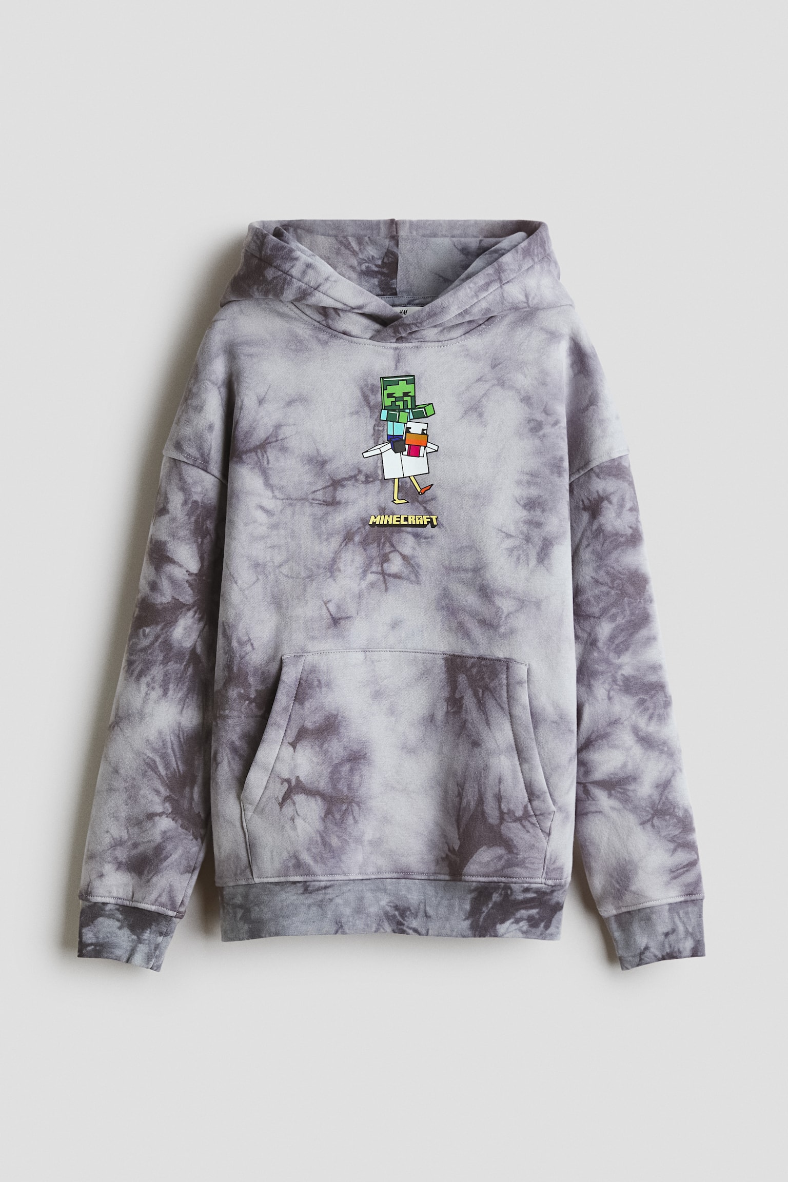 Nyomott mintás kapucnis felső - Navy blue/Minecraft/Szürke/Spongyabob Kockanadrág