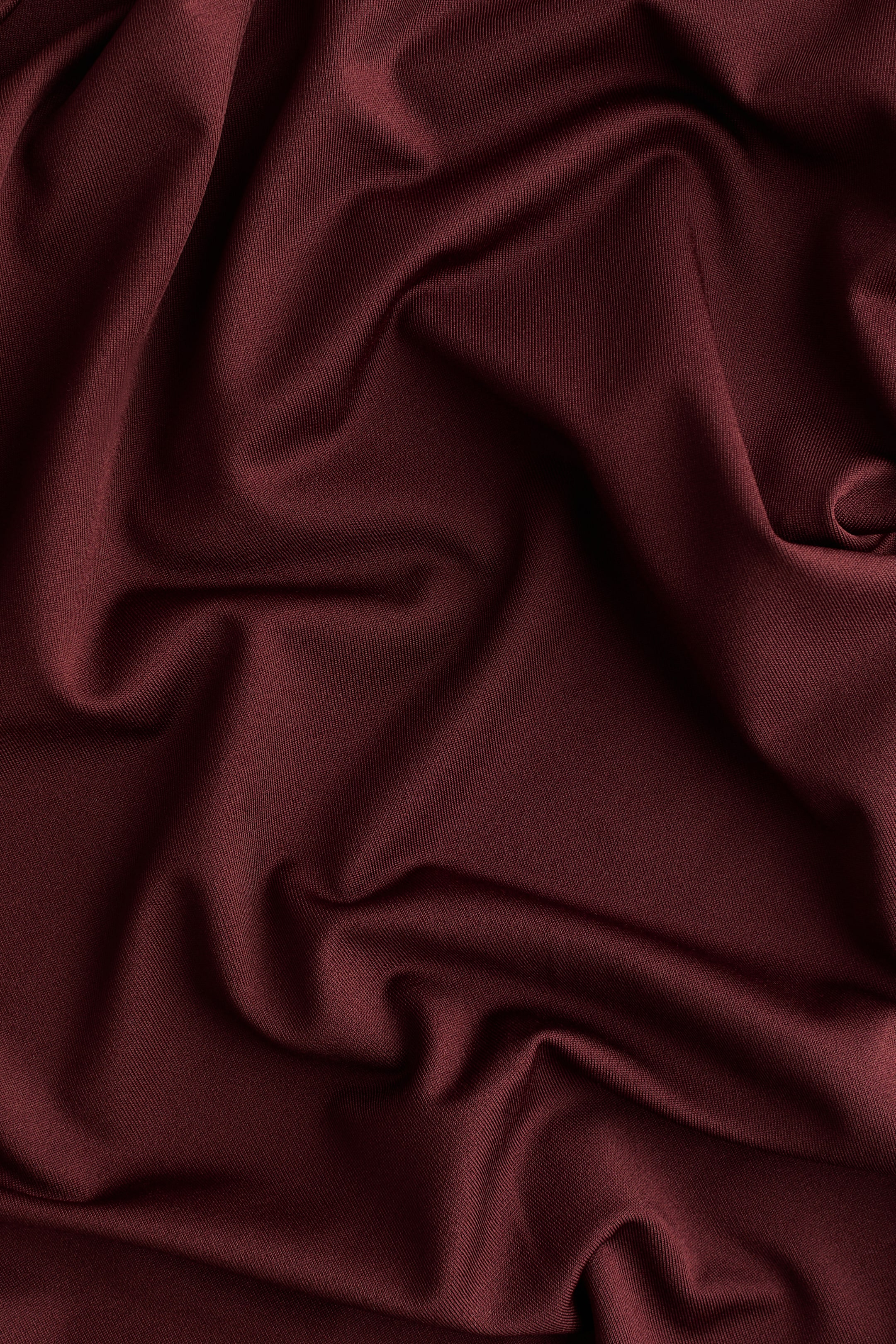 Ampliar la imagen: Top con cuello bailarina - Café oscuro - Ladies | H&M MX 2