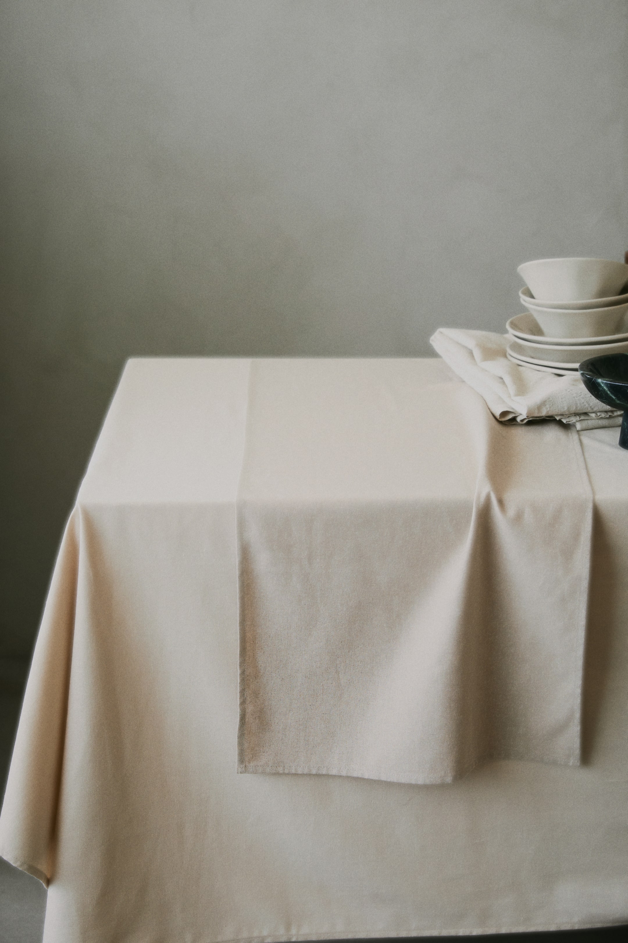 Linen-blend Table Runner