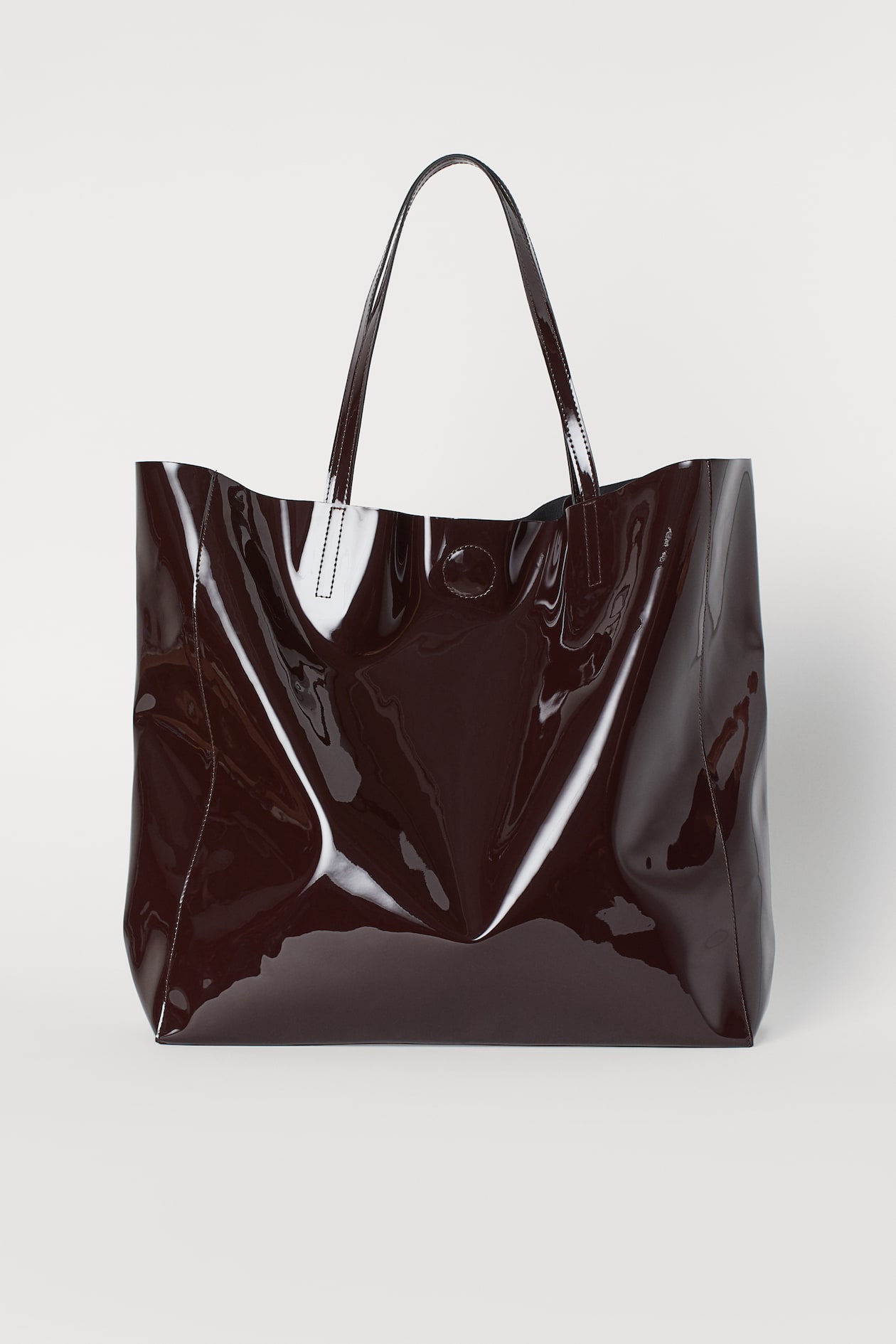 Large shopper Burgundy Ladies H&M