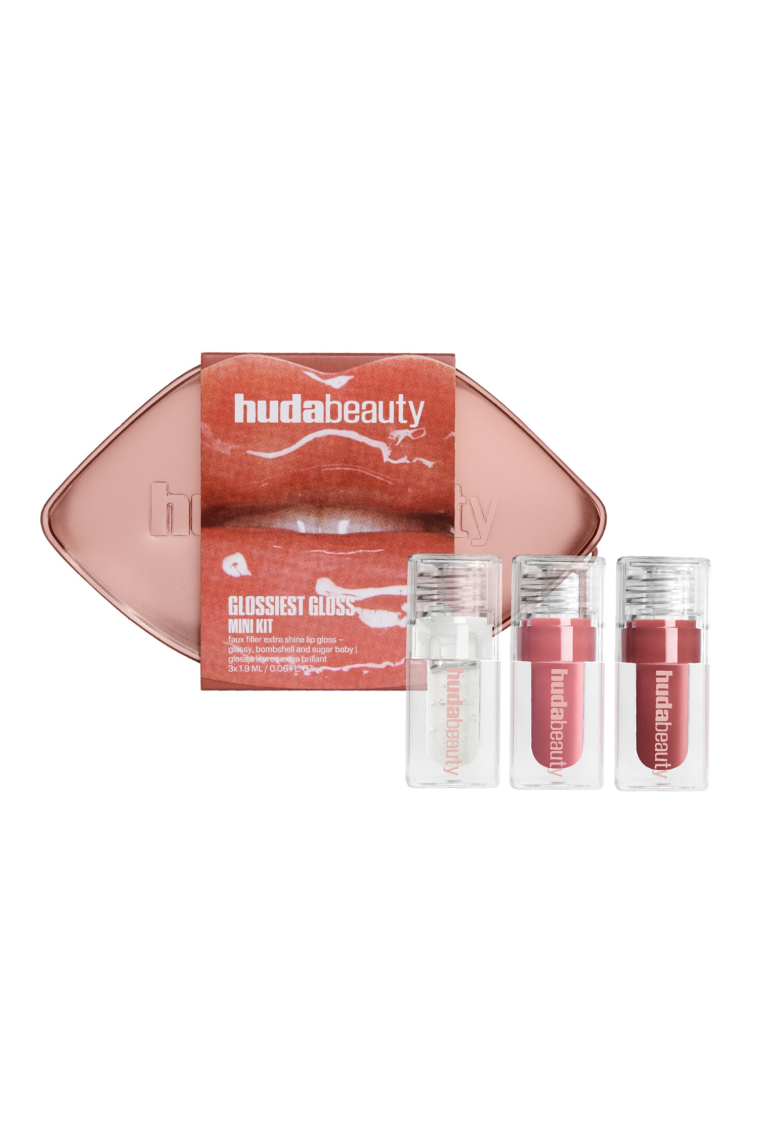 HUDA BEAUTY - Glossiest Gloss Trio - Gloss Trio