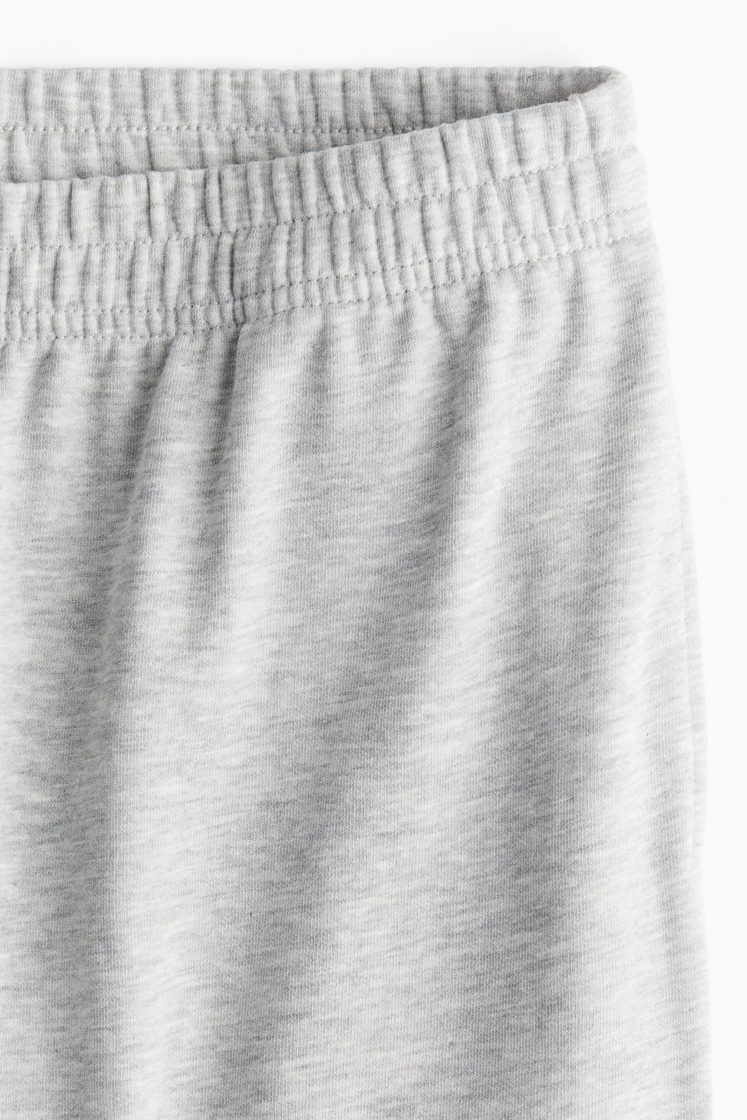 Женские брюки H&M Sweatpants, цвет: Светлый серый меланжевый — фото 6