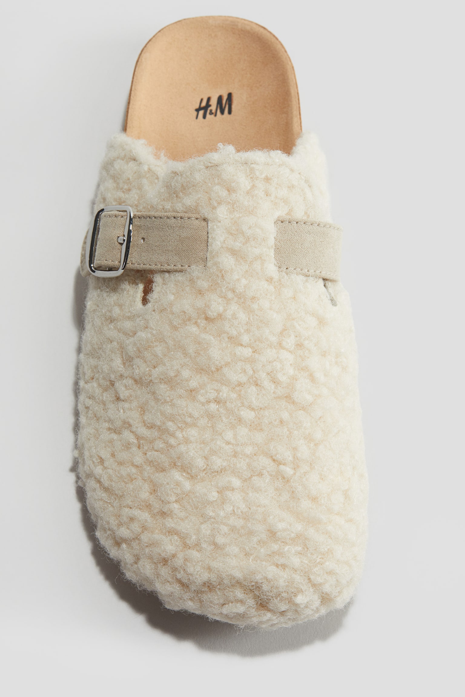 Teddy slippers - Cream - 2